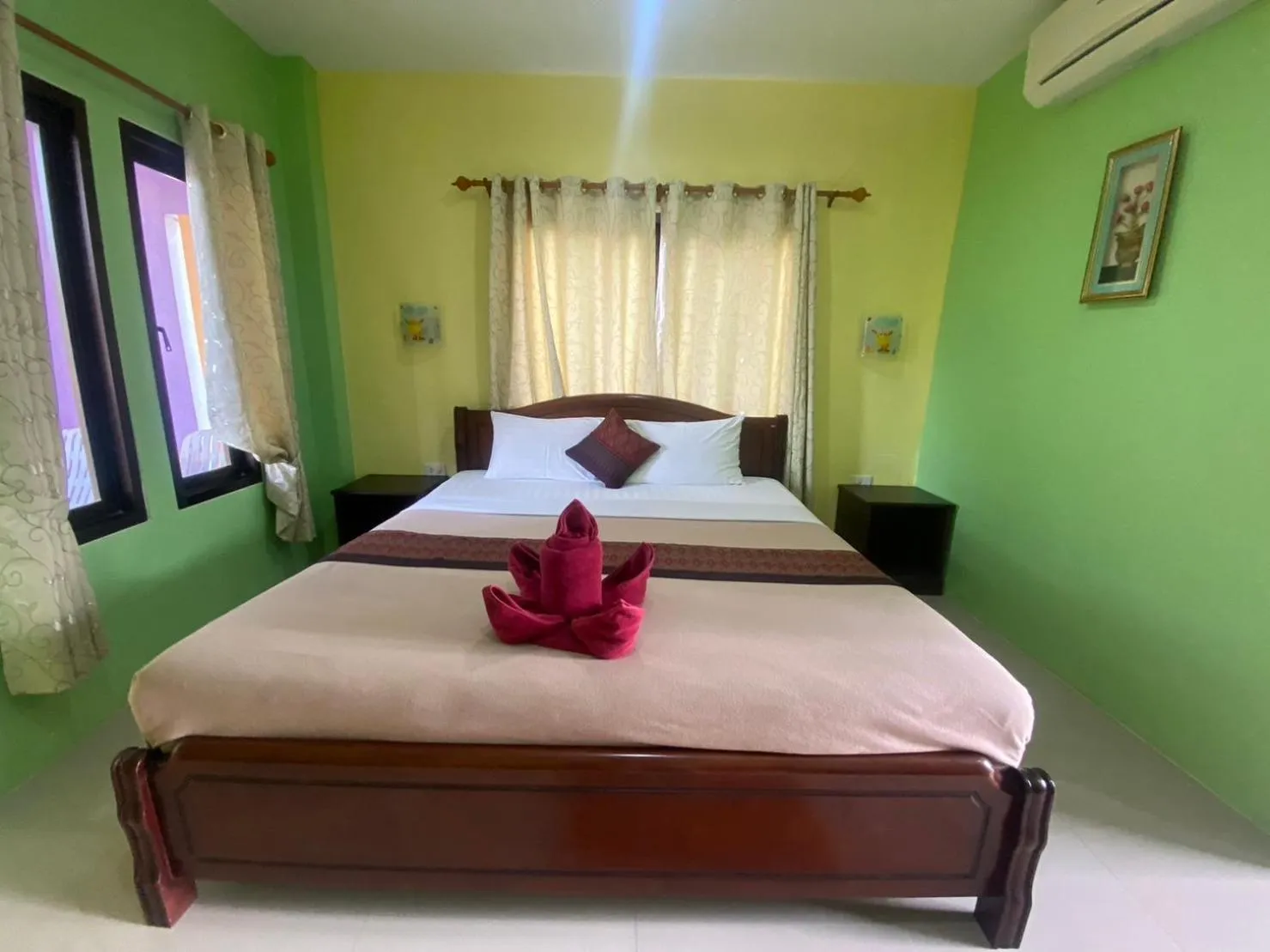 Standard Double Room with Balcony in Lanta New Beach Bungalows - SHA Plus
