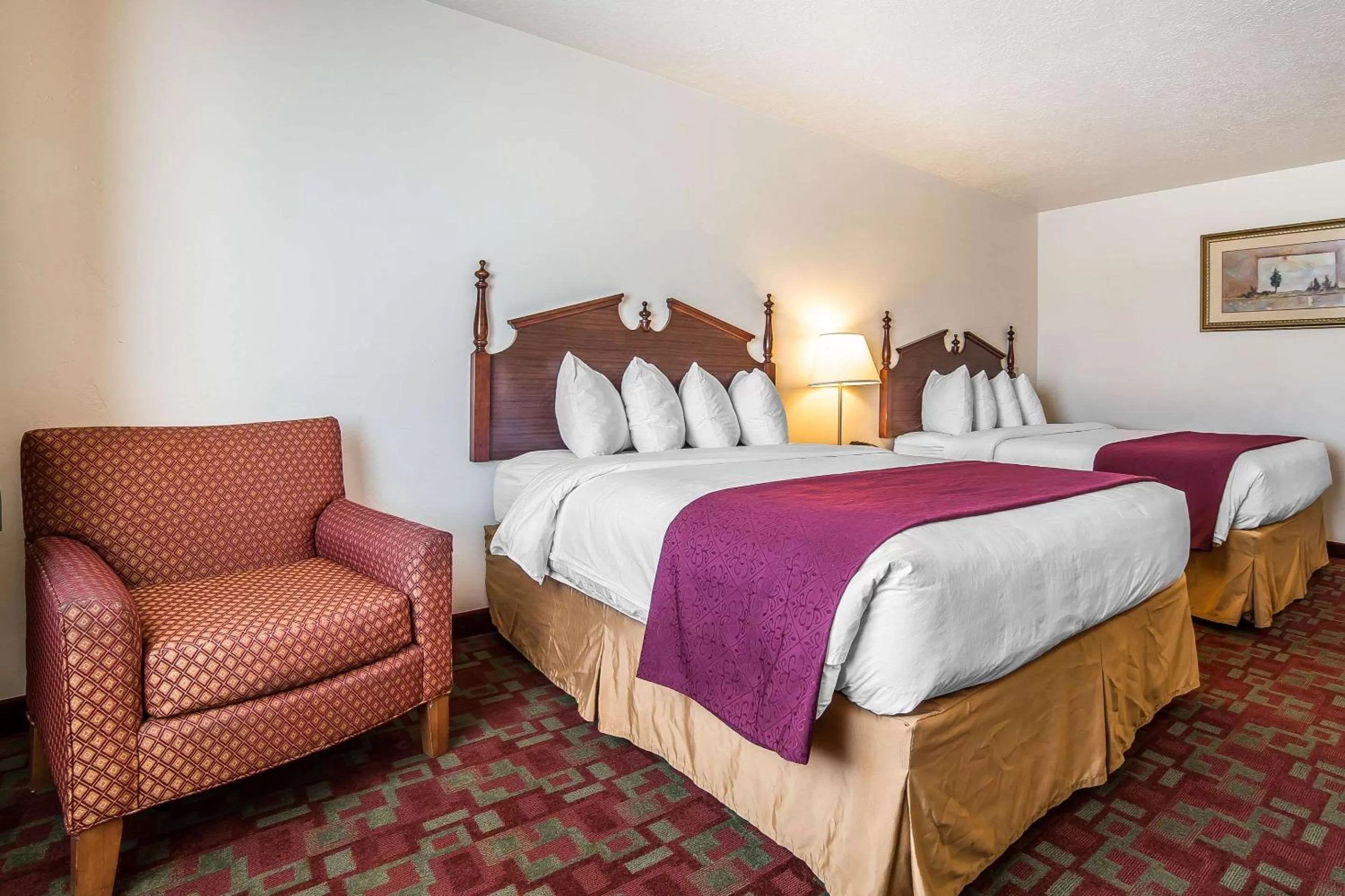 Standard Queen Room with Two Queen Beds - Non-Smoking in Quality Inn Evanston near Wyoming Downs