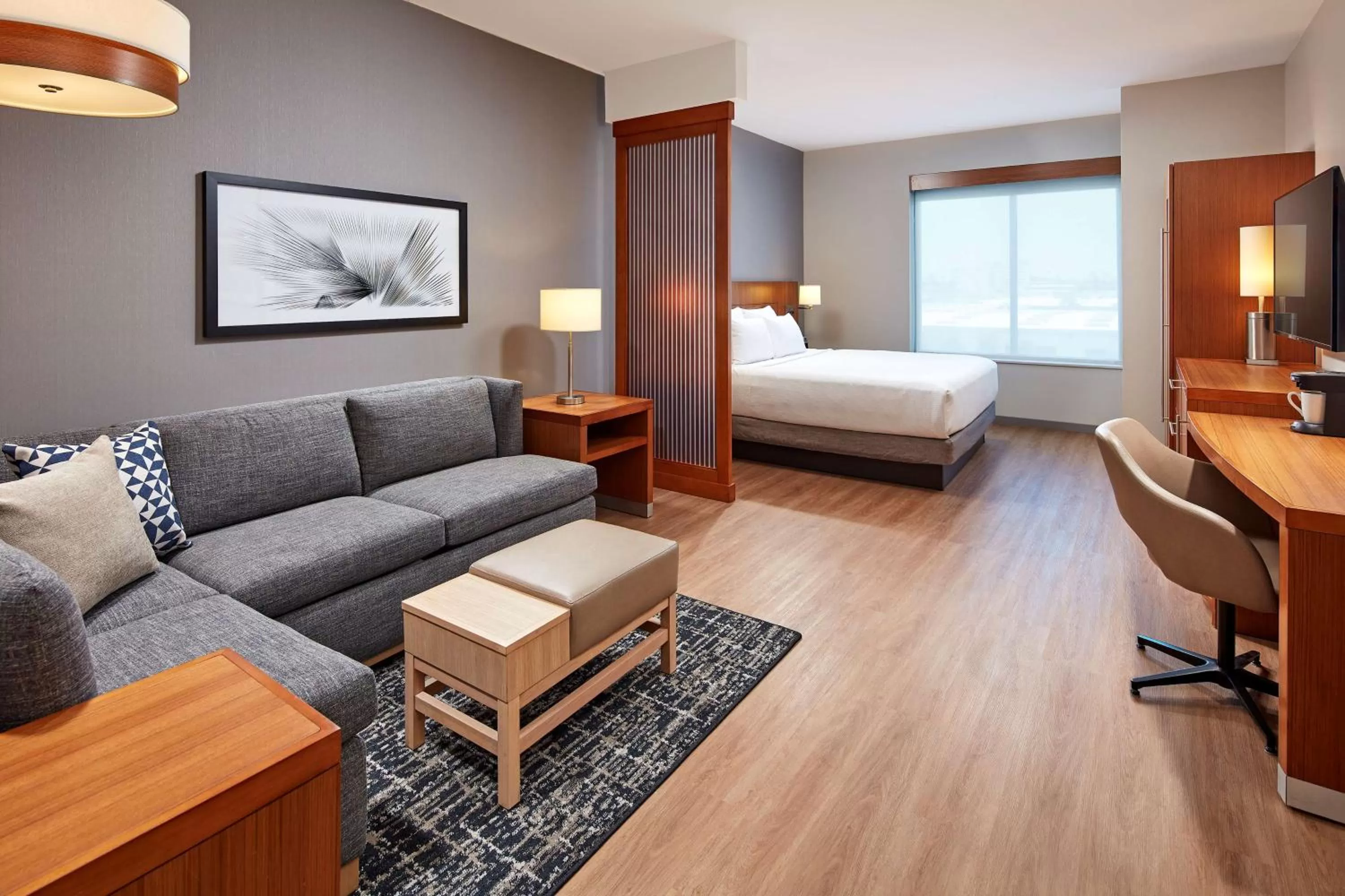 King Room with Sofa Bed and Accessible Tub - Disability Access in Hyatt Place Los Angeles / LAX / El Segundo