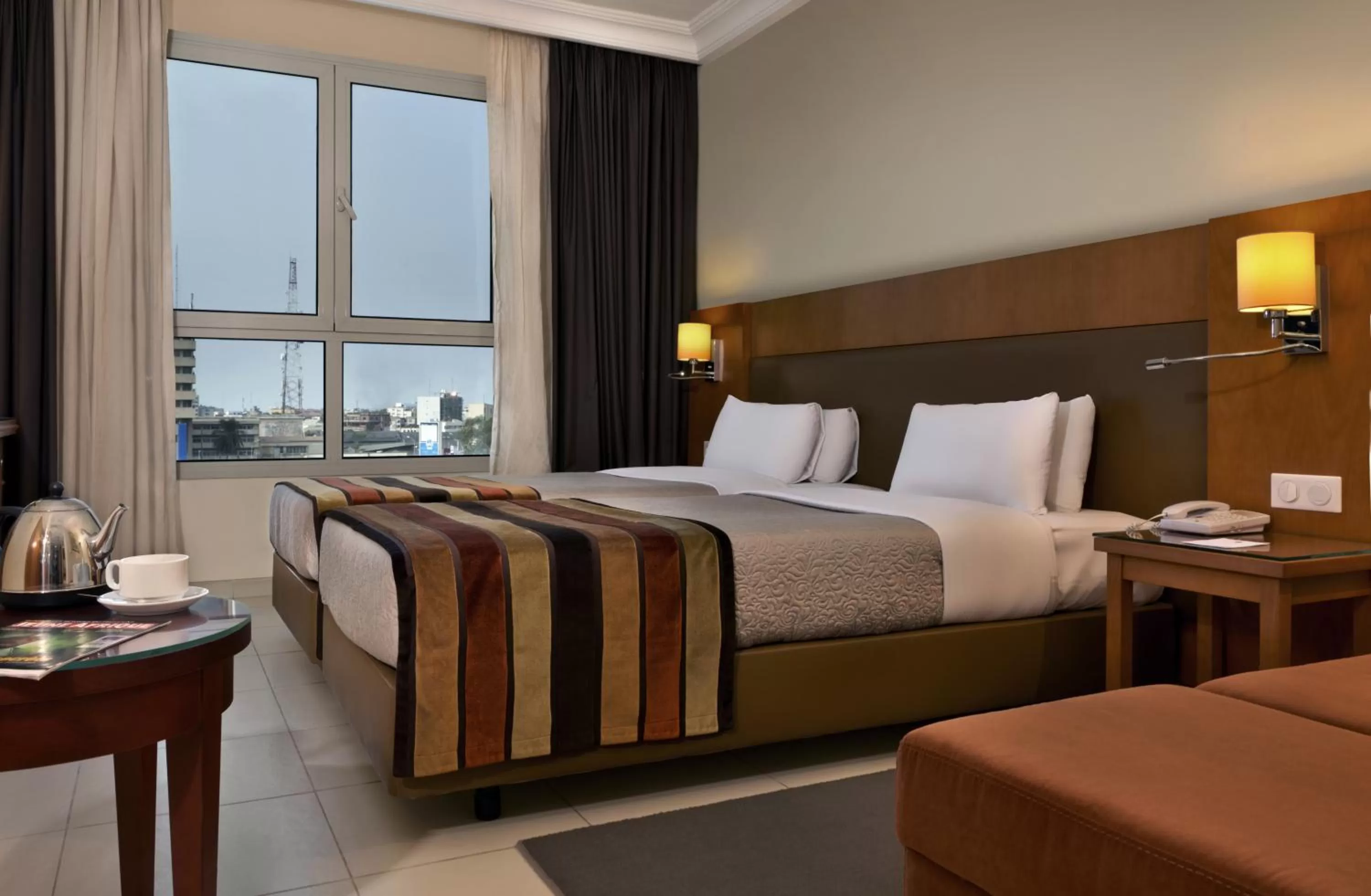 Double Room with City View in Azalaï Hôtel Cotonou