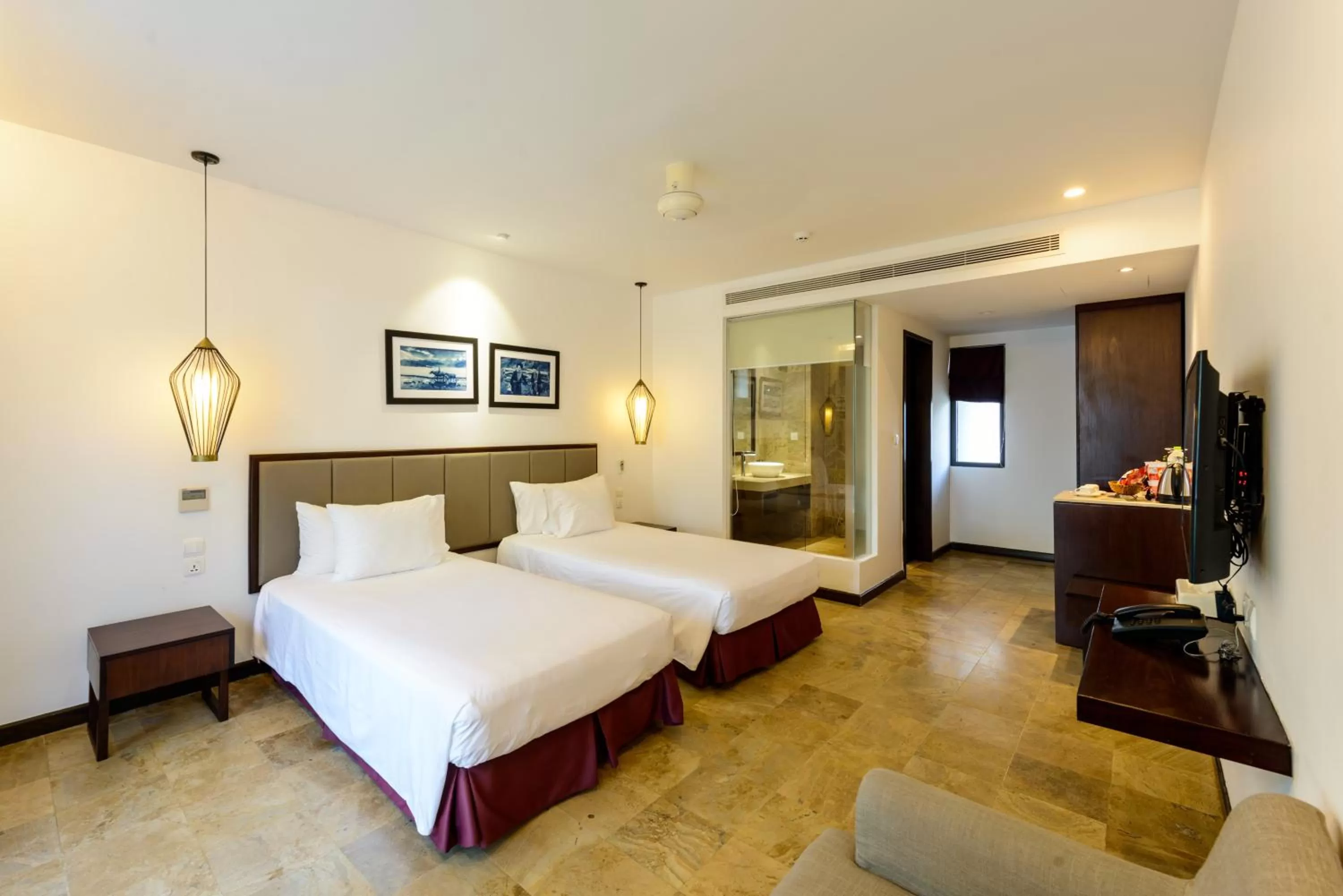 Deluxe Double or Twin Room with Pool View in SENVILA Boutique Resort & Spa