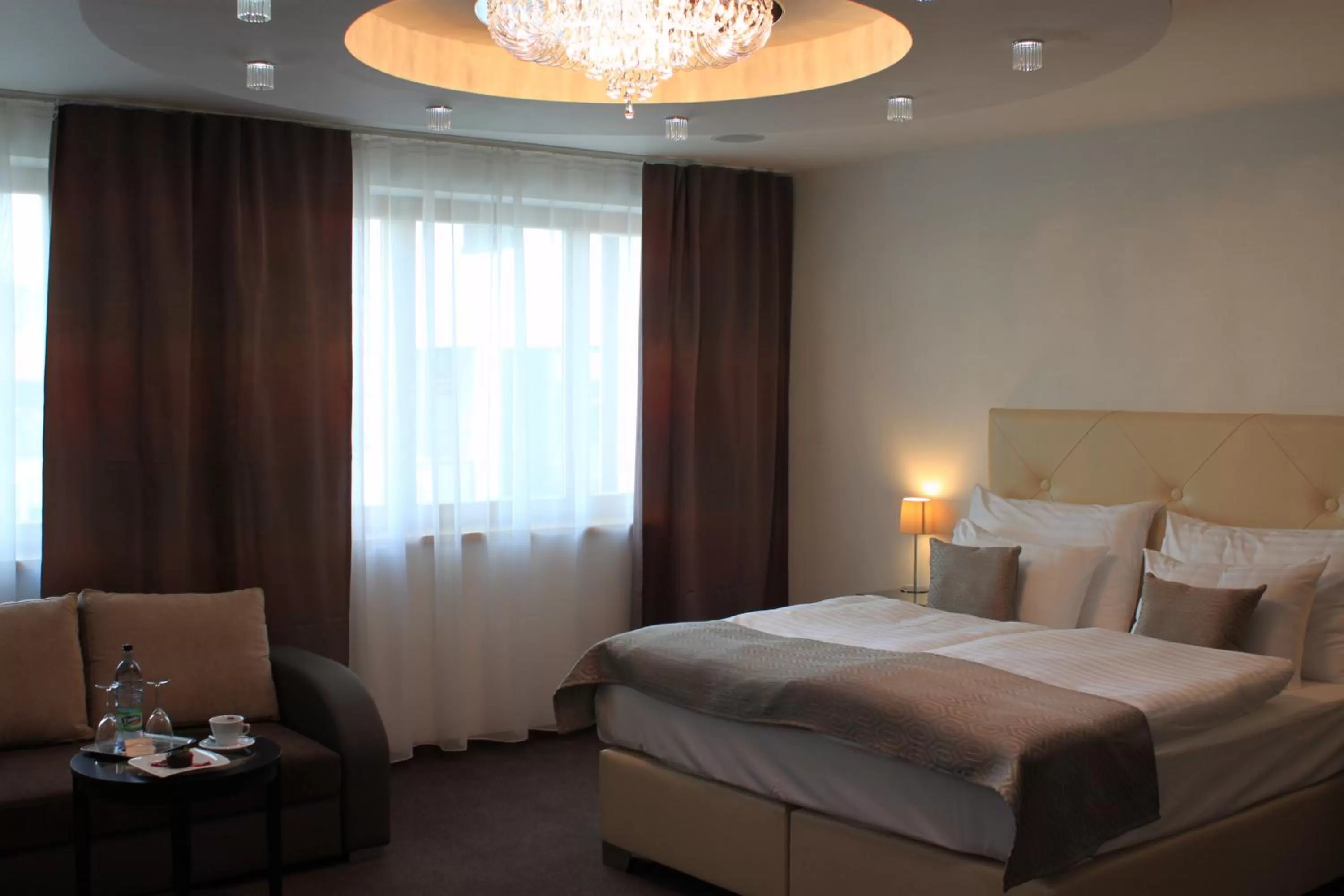 Deluxe Double Room with Shower in Danubia Gate Hotel