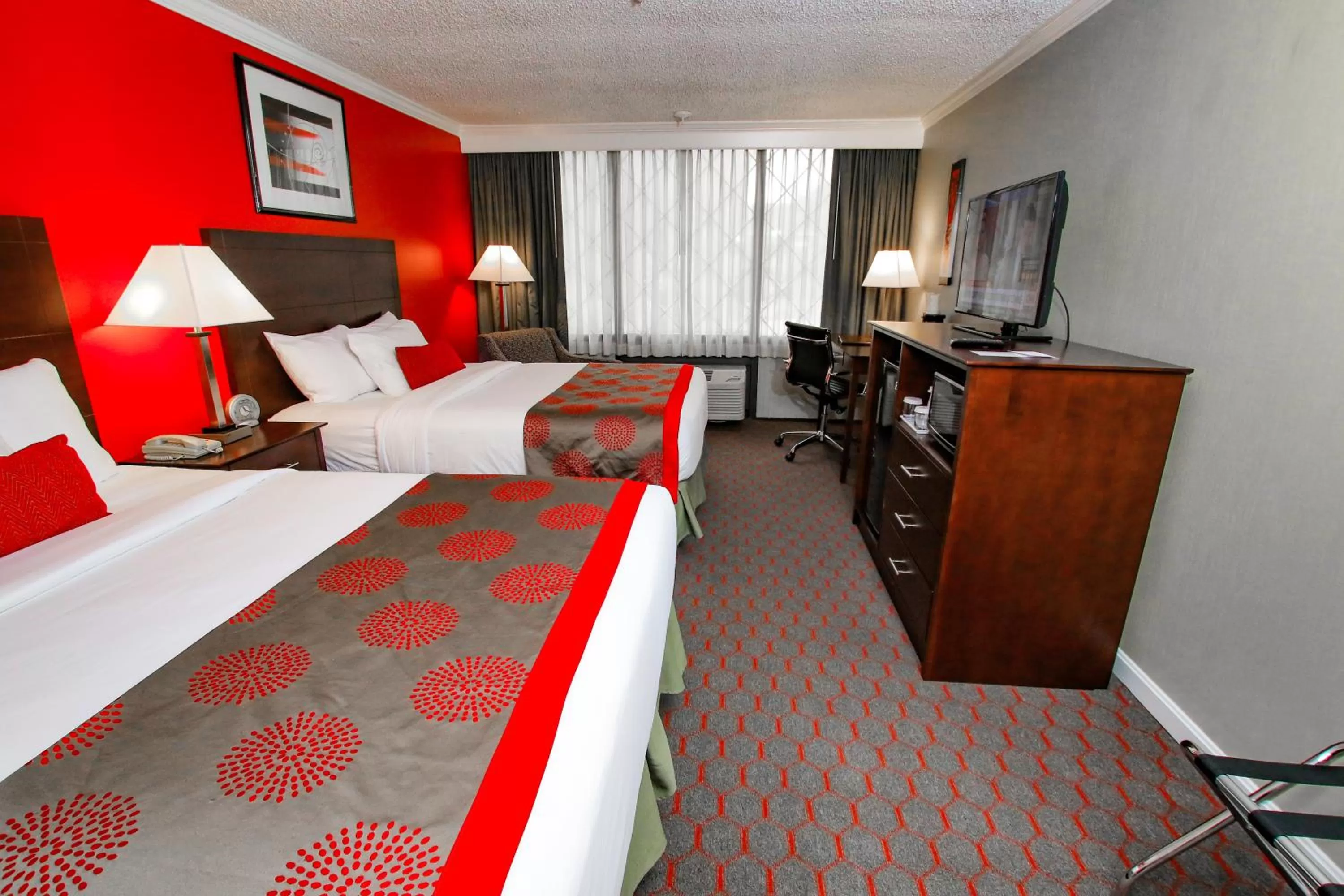 Queen Room with Two Queen Beds -  Non-Smoking in Ramada Hotel & Conference Center by Wyndham Lewiston