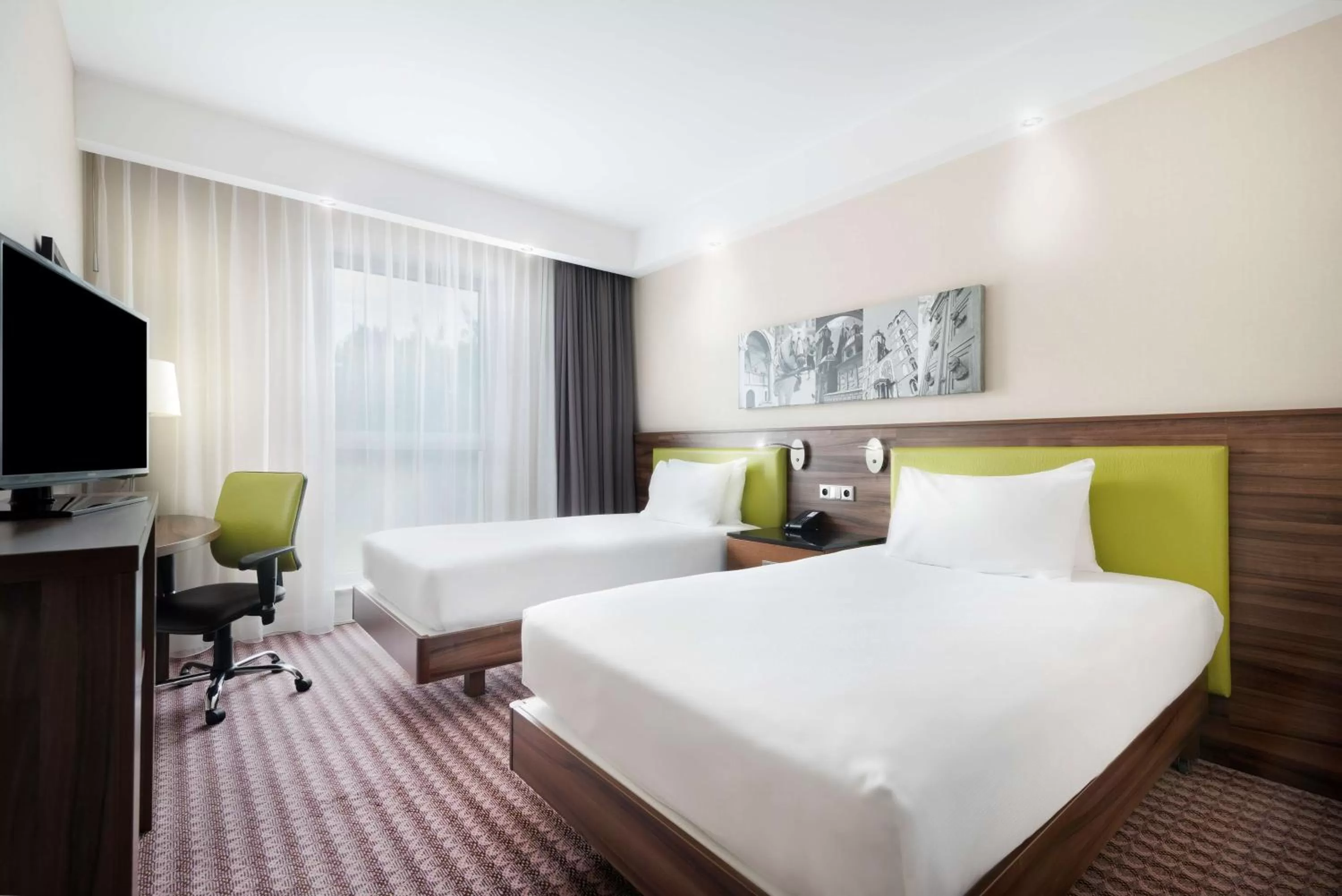Twin Room in Hampton by Hilton Krakow