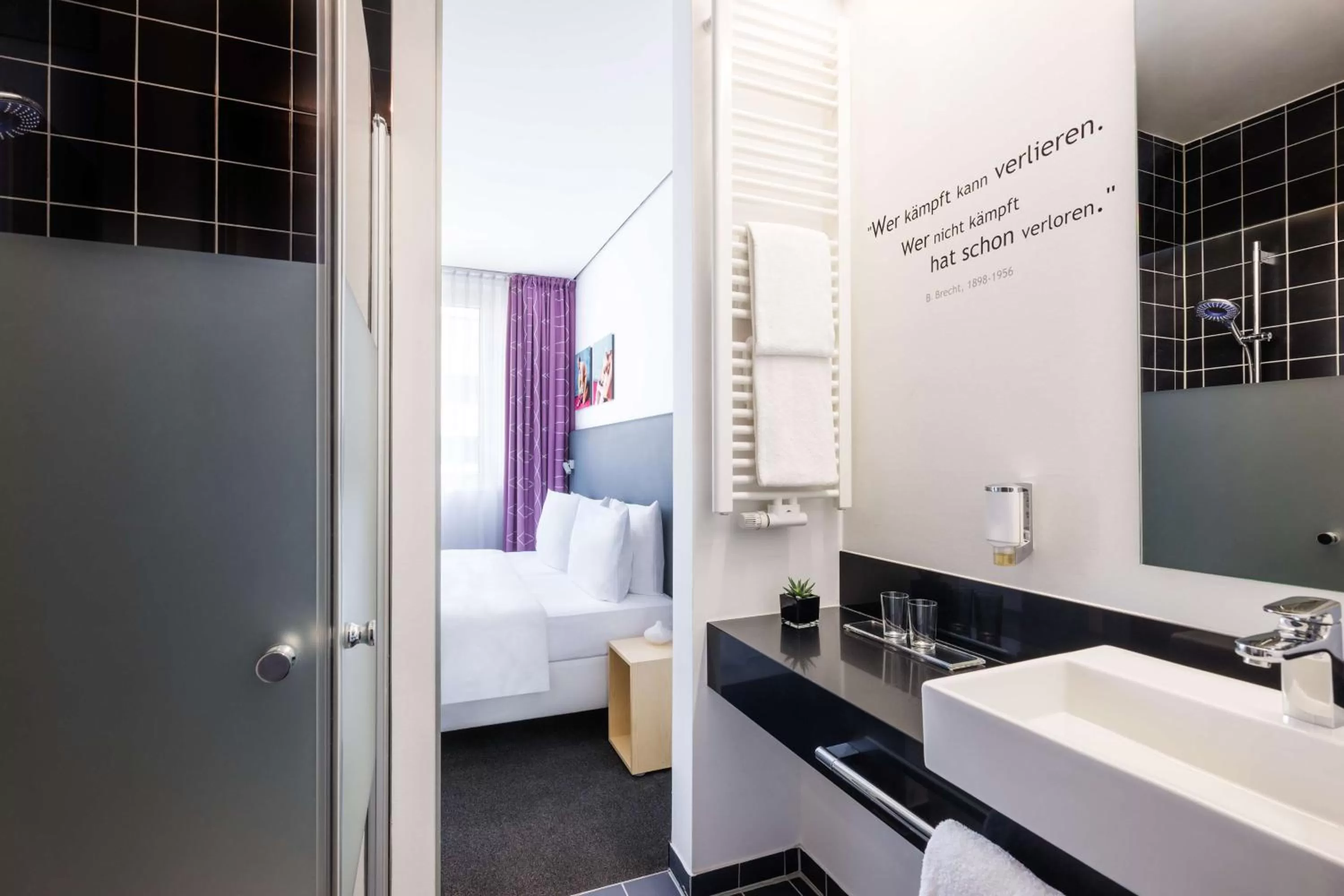 Twin Room with Forest View in Lindner Hotel Frankfurt Sportpark, part of JdV by Hyatt