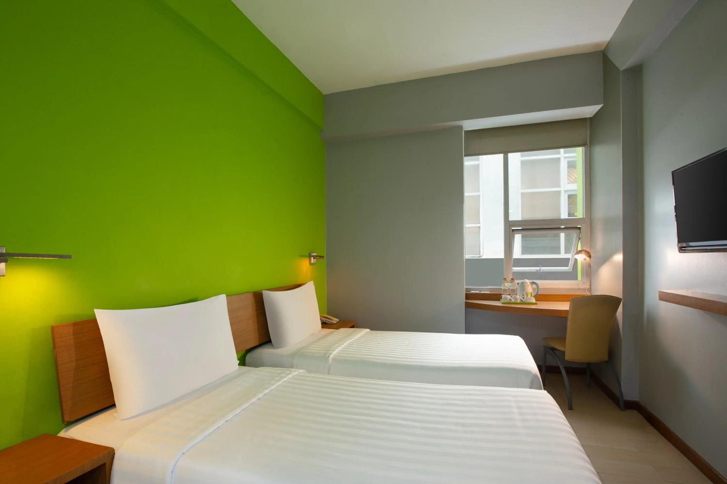 Twin Room in Whiz Hotel Malioboro Yogyakarta