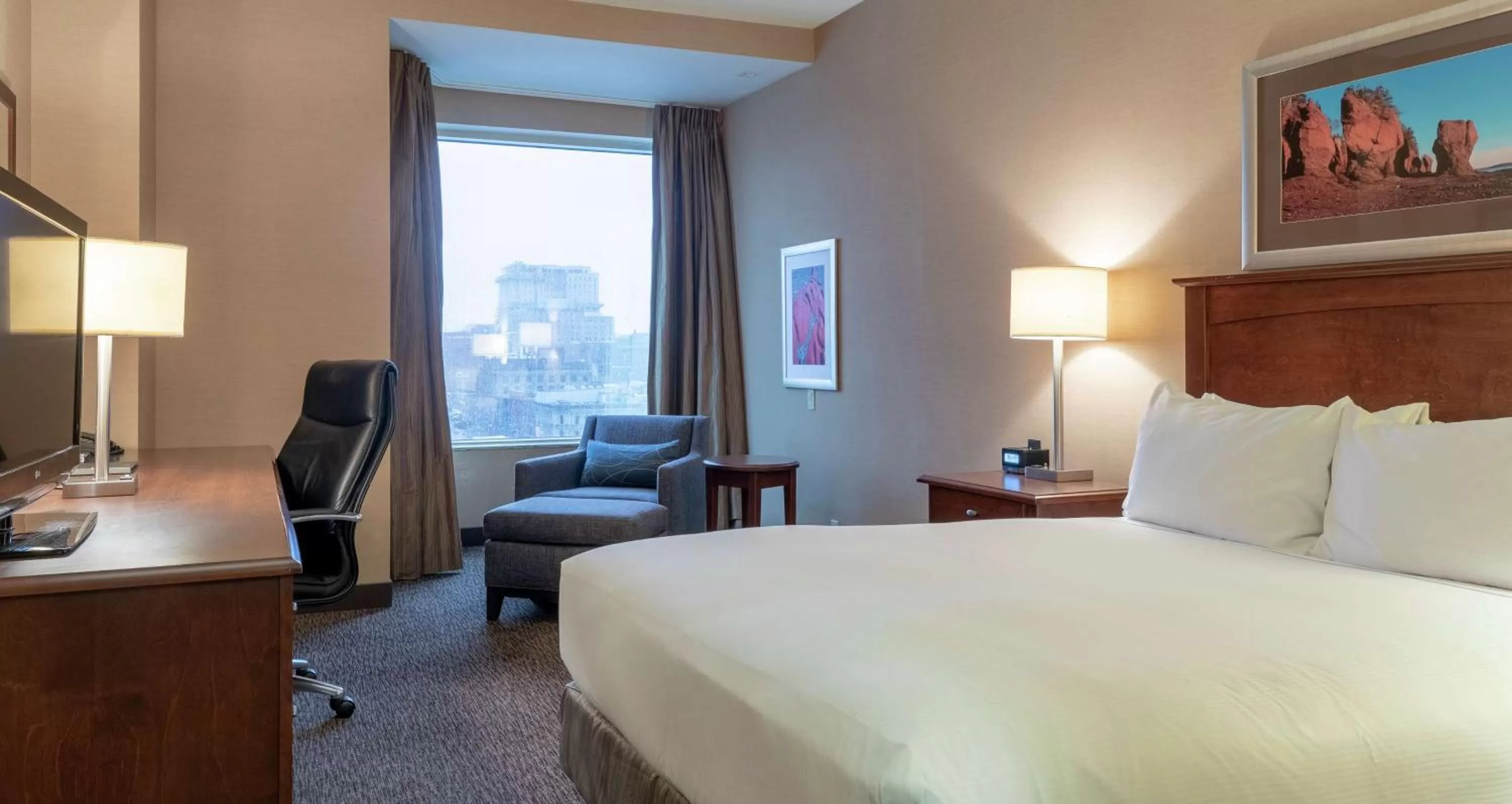 Club Floor Queen Room in Hilton Saint John