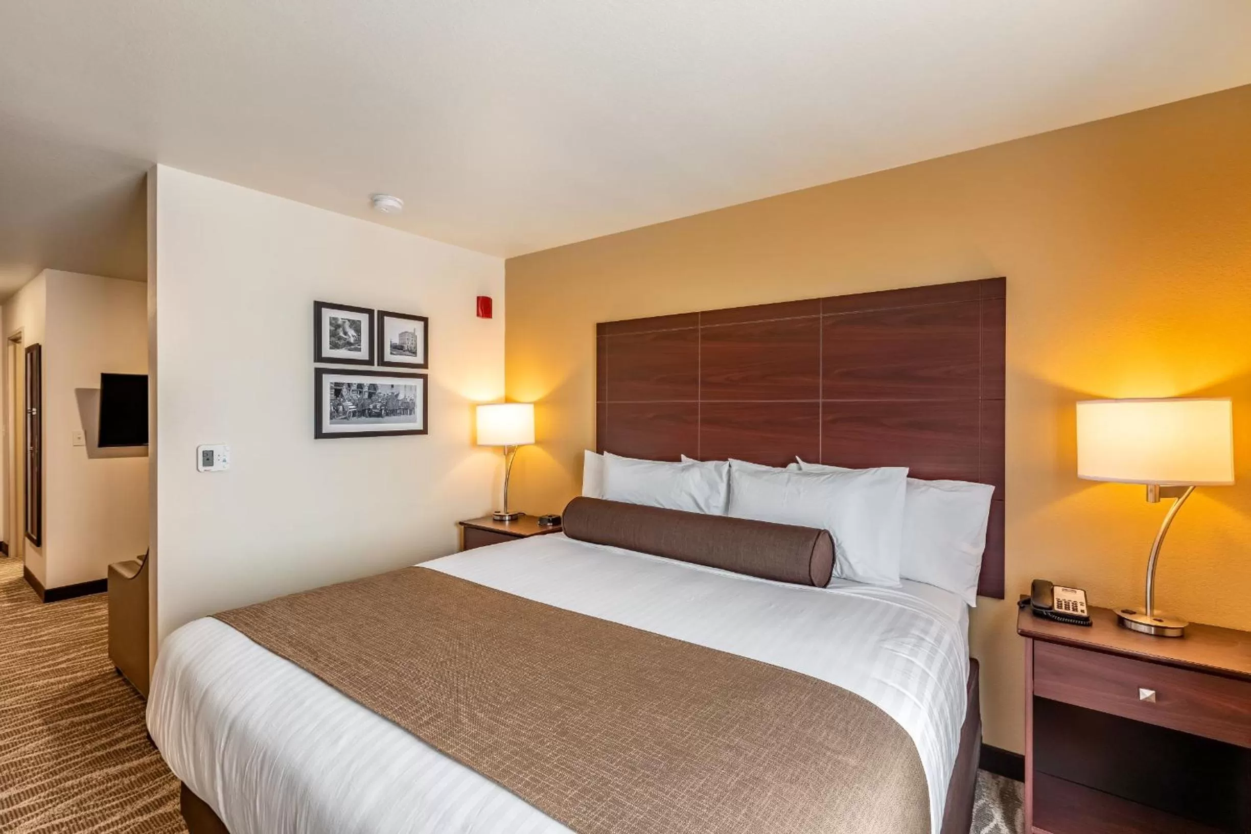 Deluxe King Studio in Cobblestone Hotel & Suites Hartford