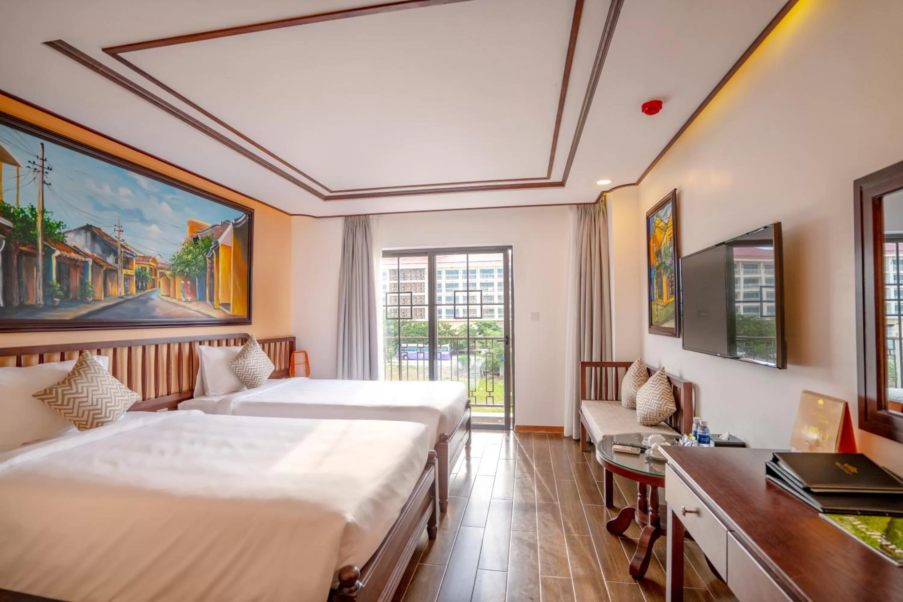 Deluxe Double or Twin Room with Village View in Fivitel Hoi An Hotel