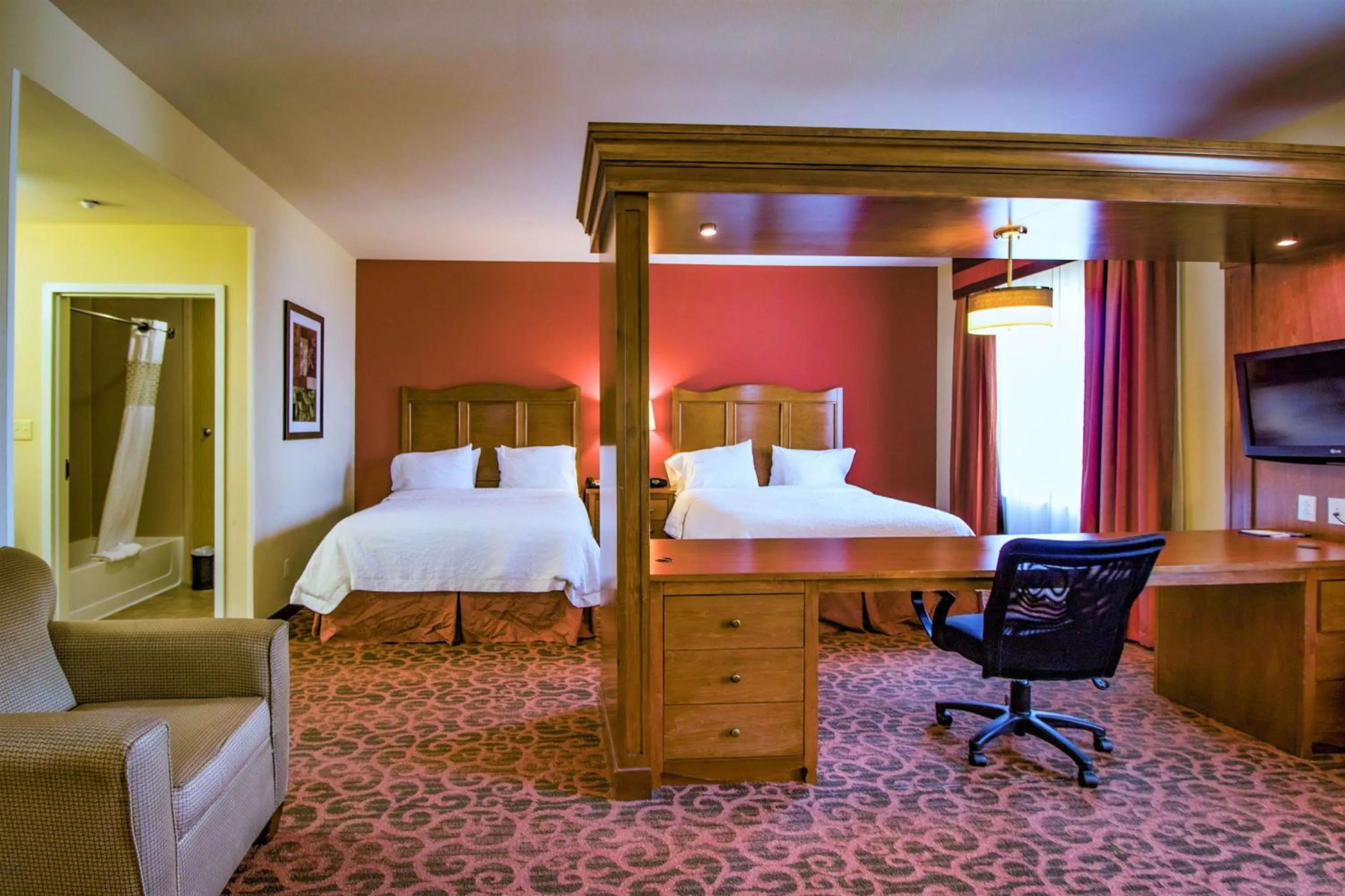 Queen Studio Suite with Two Queen Beds - Non-Smoking in Hampton Inn & Suites Bastrop