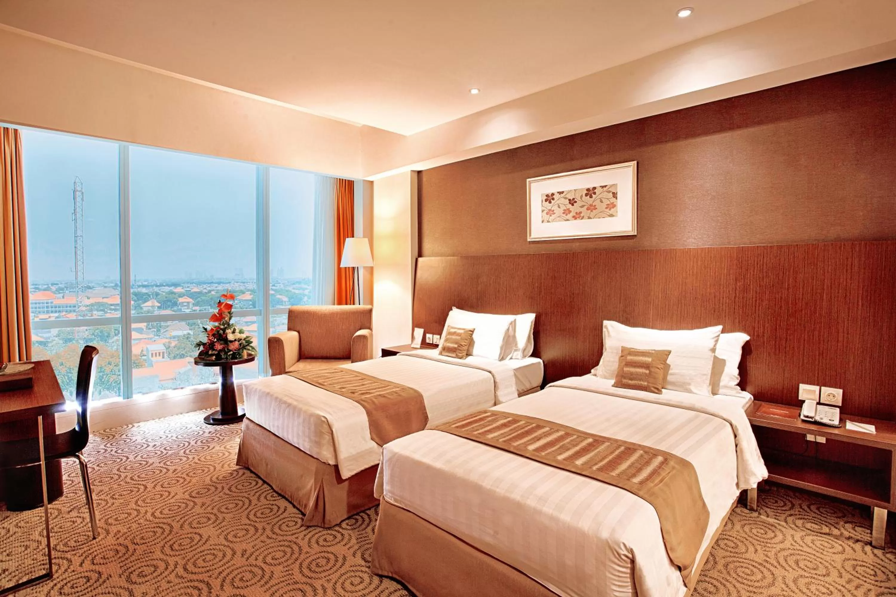 Deluxe Twin Room in The Alana Surabaya