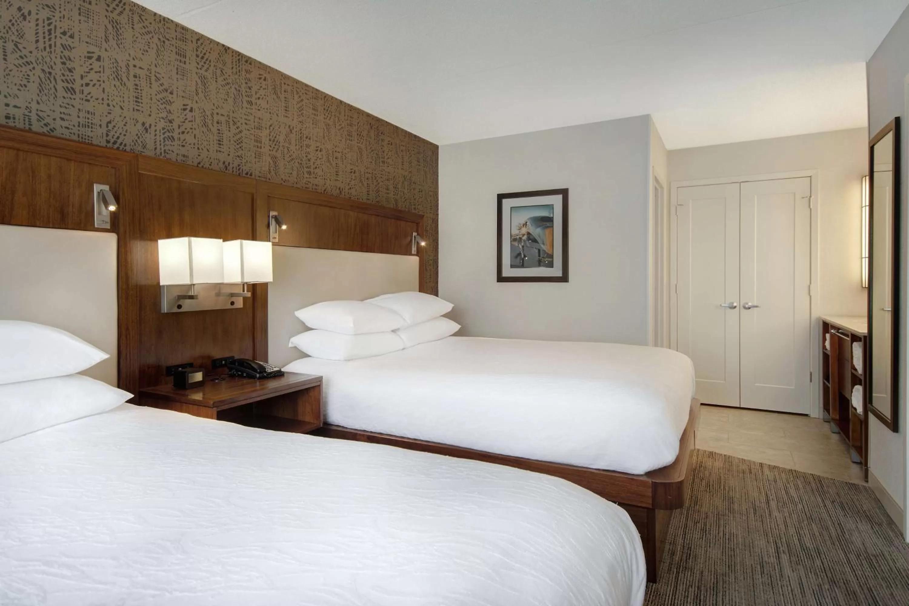 Suite with Two Double Beds - Non-Smoking in Embassy Suites by Hilton Detroit Metro Airport