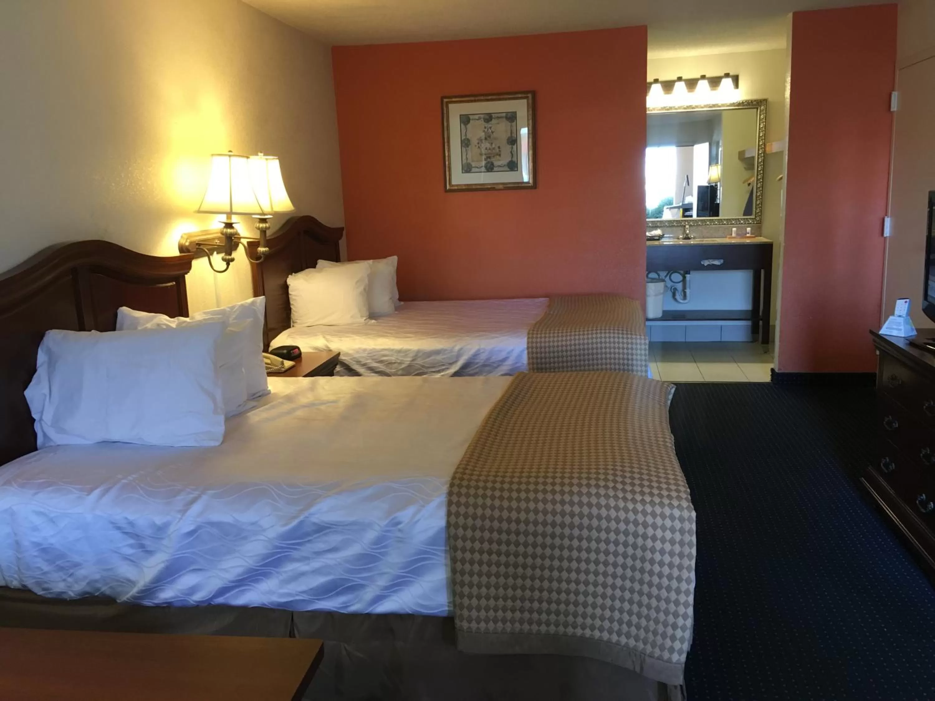 Double Room with Two Double Beds - Non-Smoking in Baymont by Wyndham Rocky Mount I-95