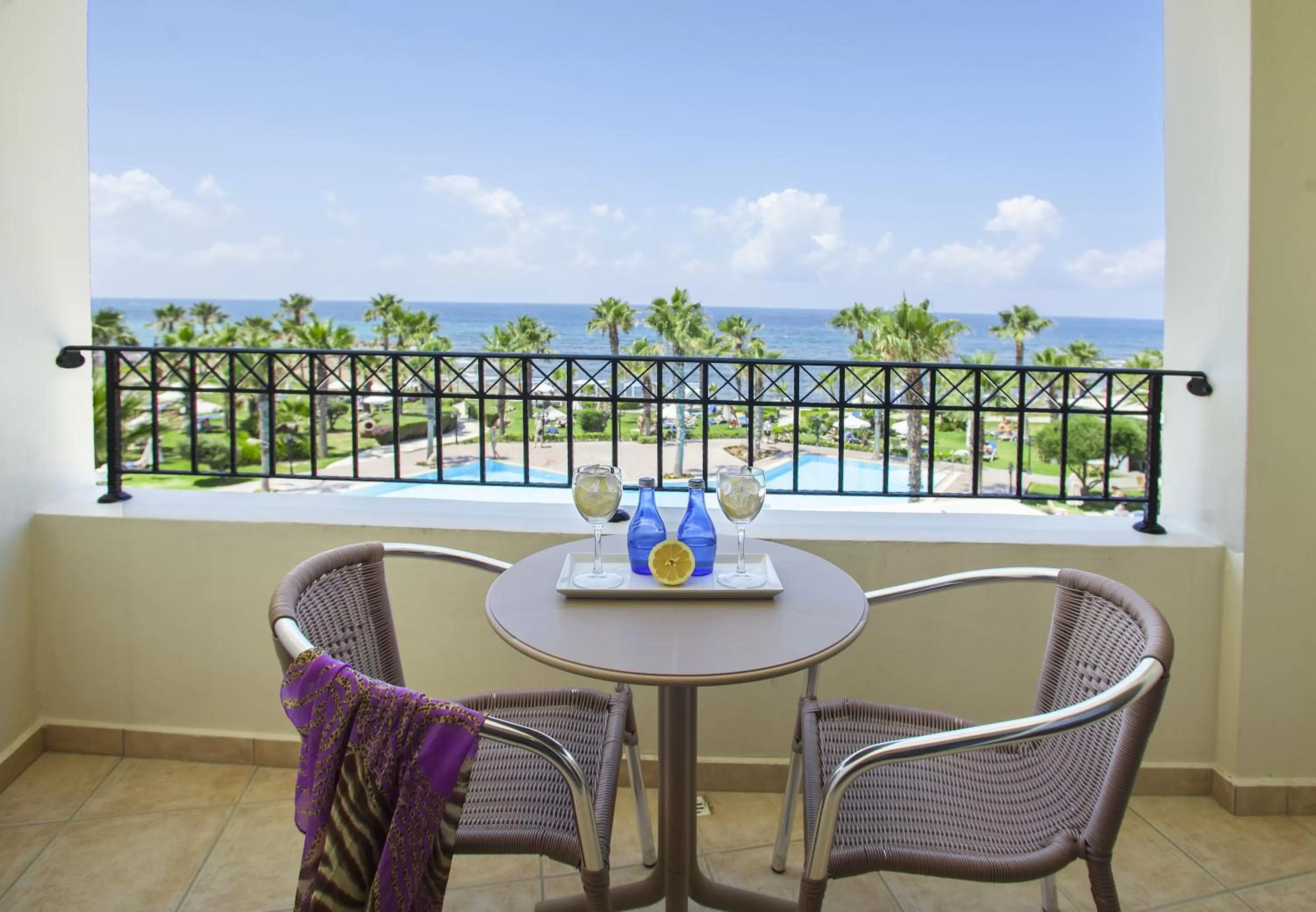 Standard Double or Twin Room with Sea View in Aquamare Beach Hotel & Spa
