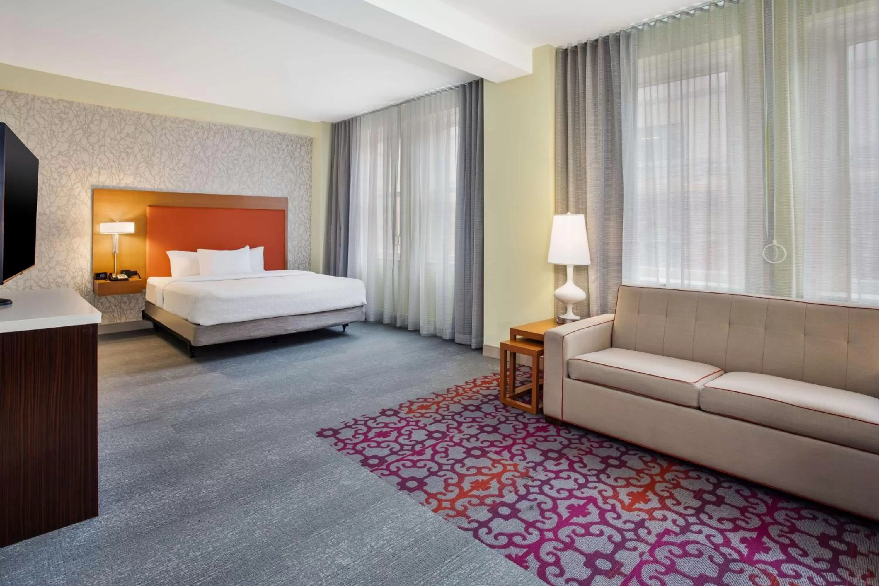 King Studio with Roll-In Shower - Disability Access/Non-Smoking in Home2 Suites by Hilton San Antonio Downtown - Riverwalk, TX