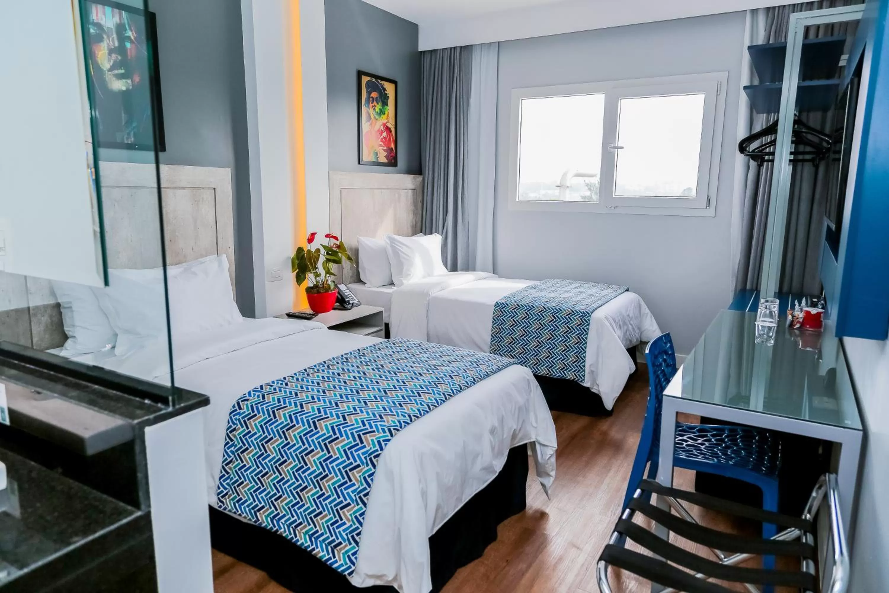 Deluxe Twin Room in All Inn Sorocaba