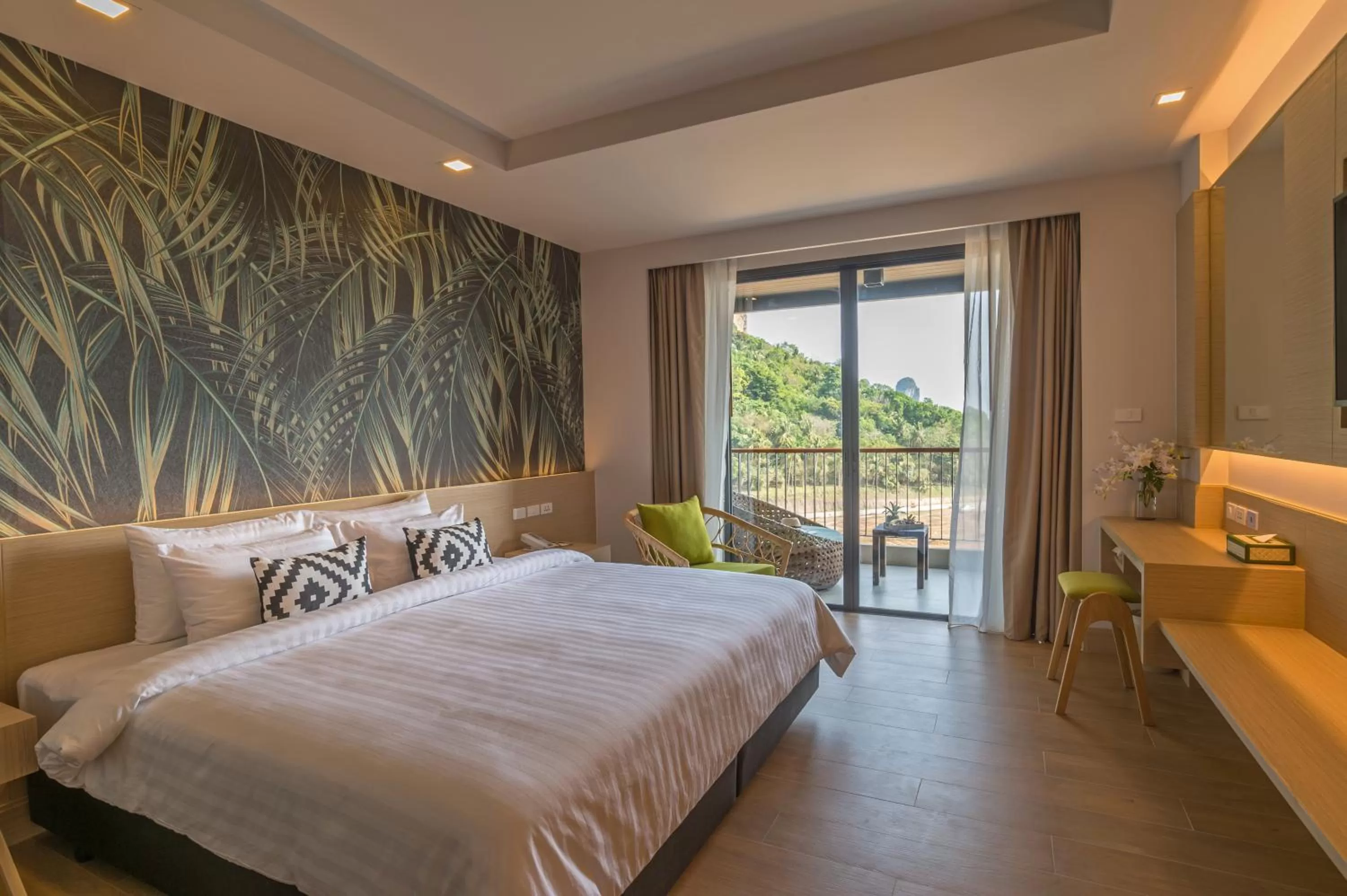 Photo of the whole room, Bed in Panan Krabi Resort