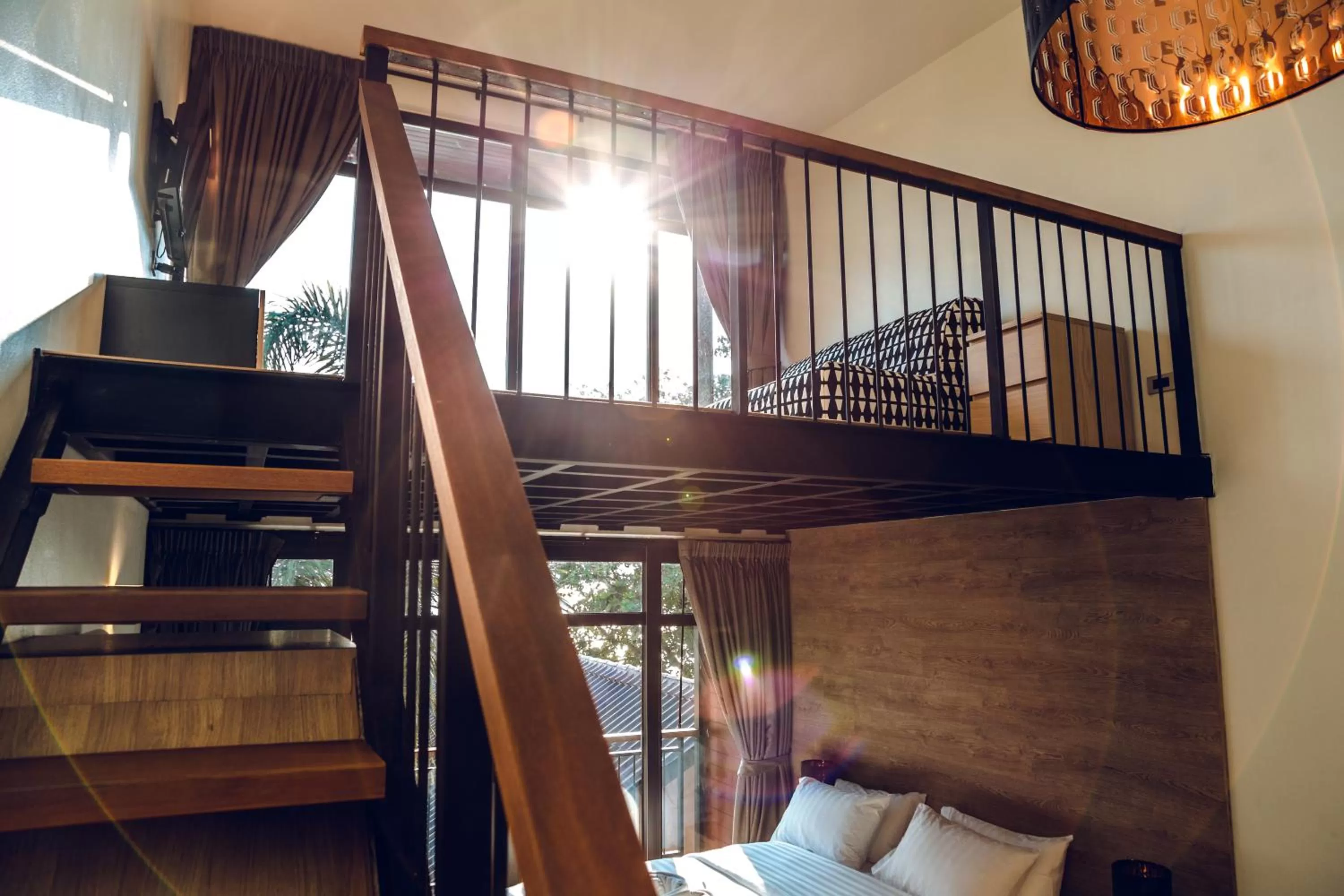 Deluxe Duplex Terrace View in 15 Palms Beach Resort