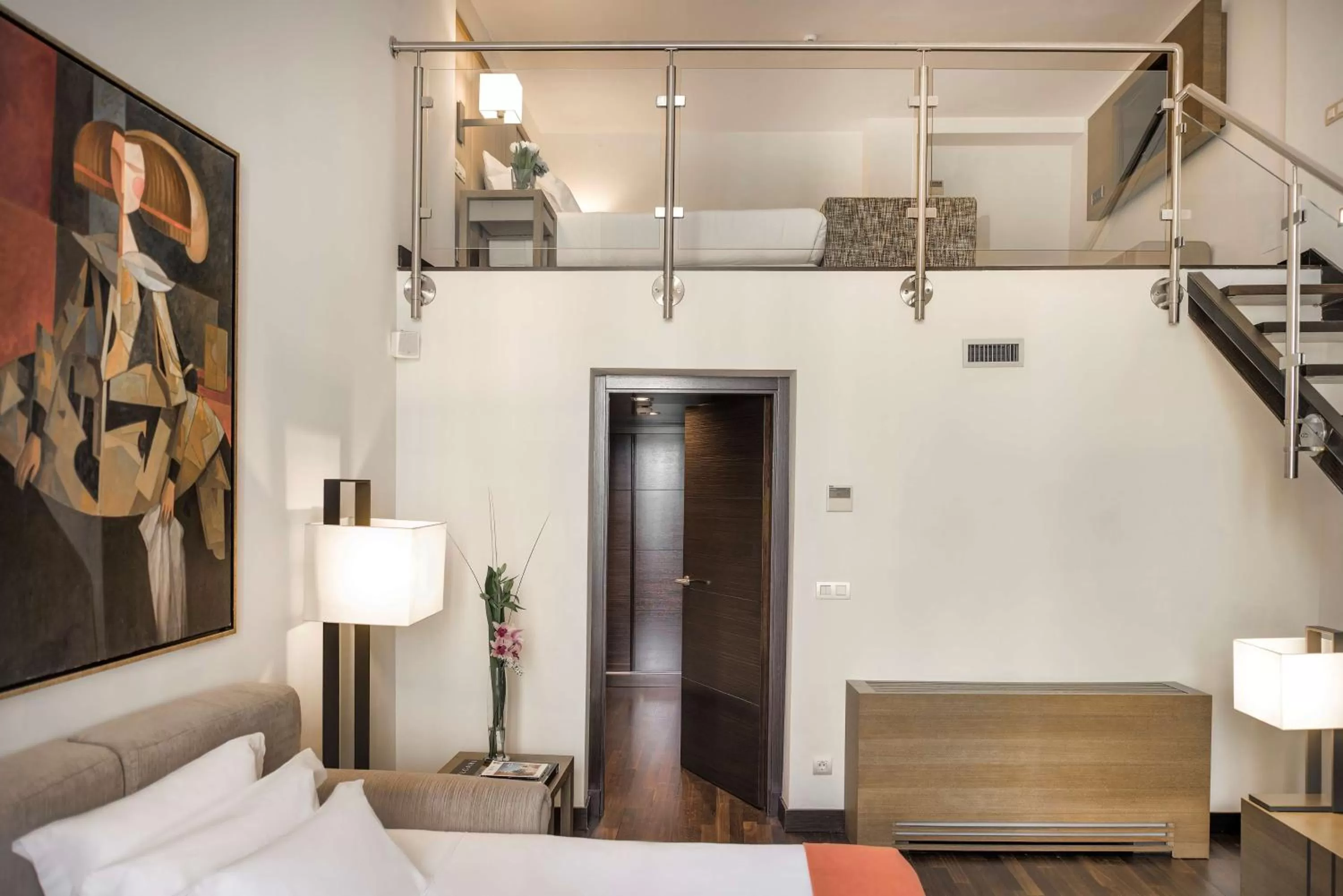 Junior Suite with Sofa Bed (2 Adults + 1 Child) in NH Collection Madrid Palacio de Tepa