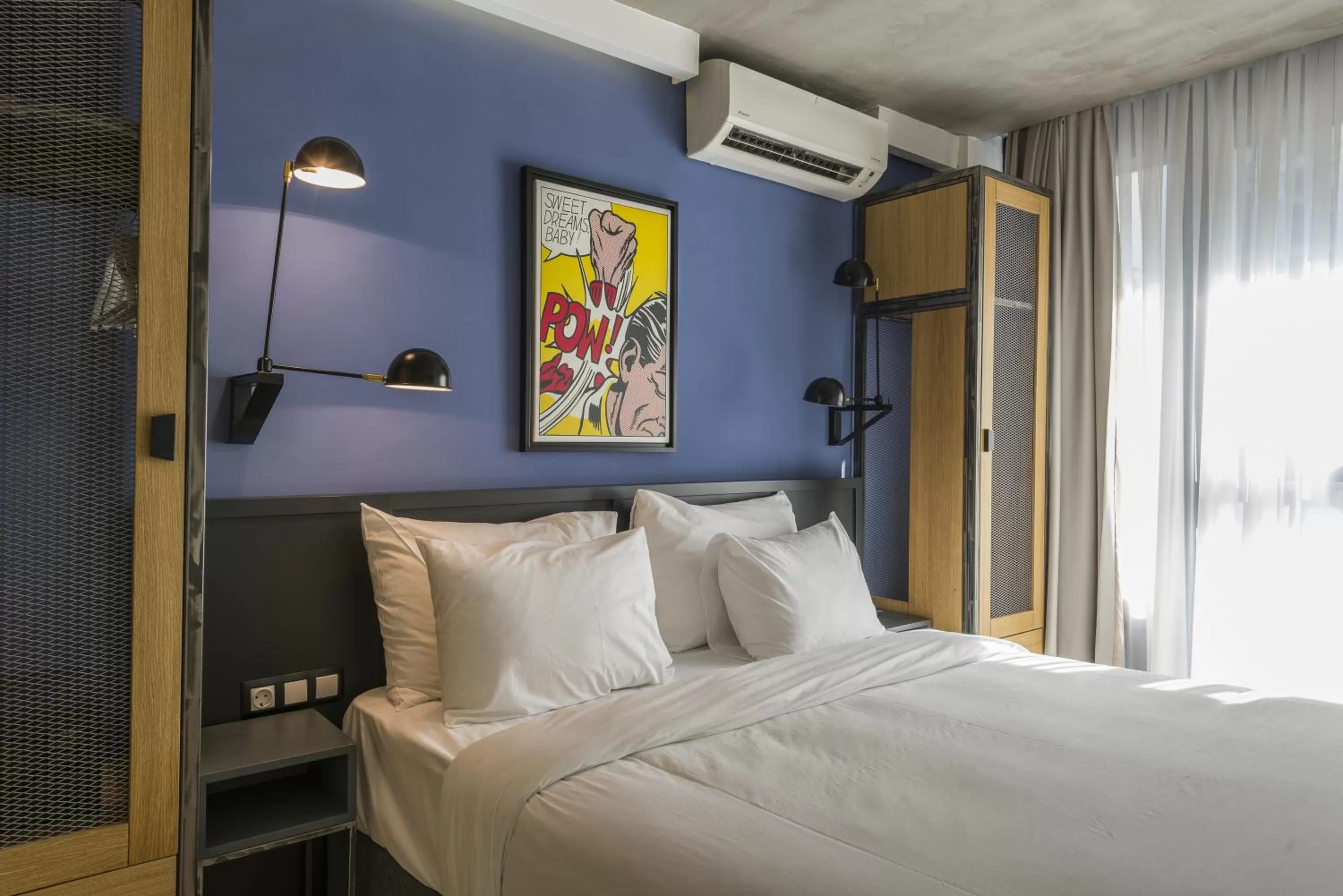 Double Room with Brick Wall in Fitas Oda Beyoğlu