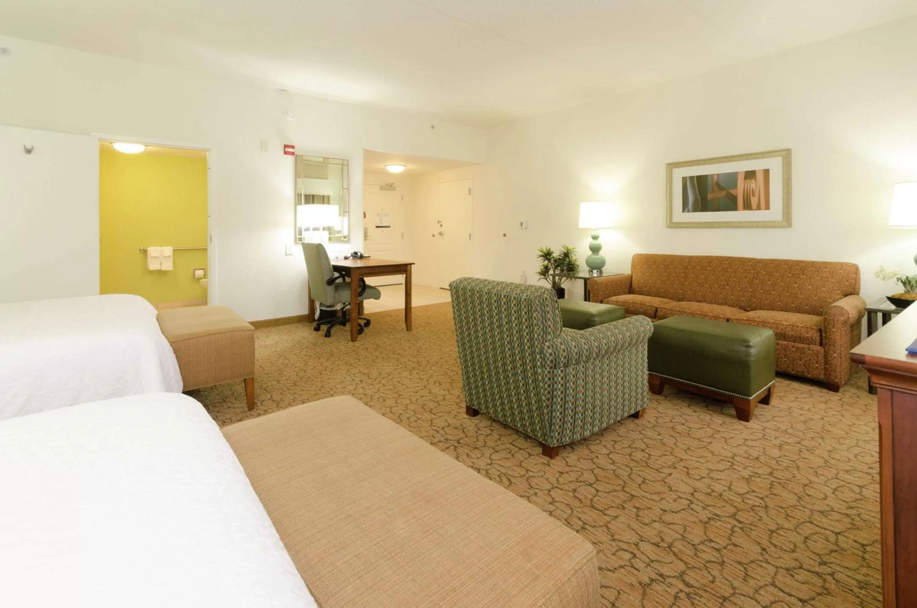 Studio Suite with Two Queen Beds and Kitchenette - Non-Smoking in Hampton Inn Hickory