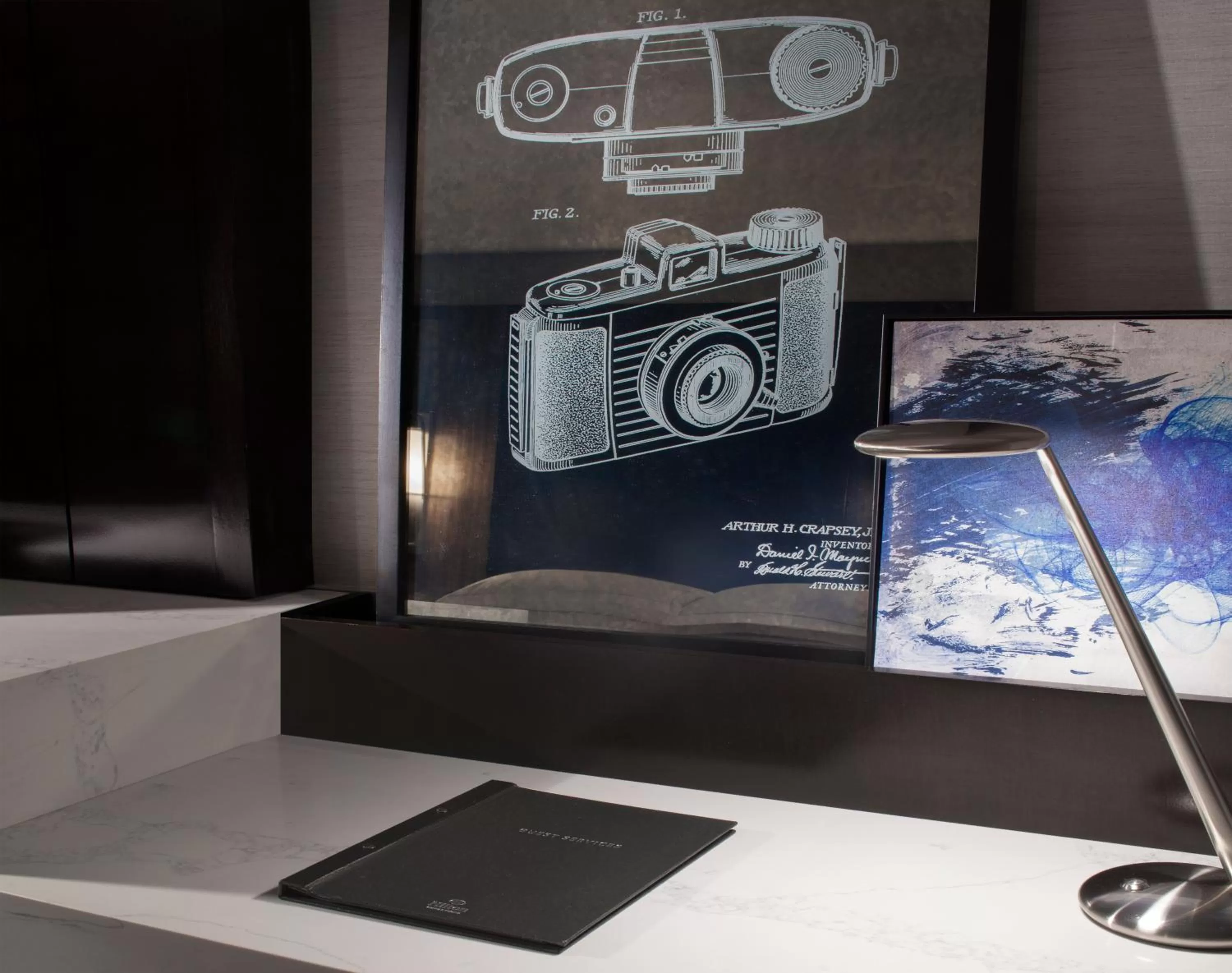 Corner Room with Two Double Beds in Hilton Boston Back Bay