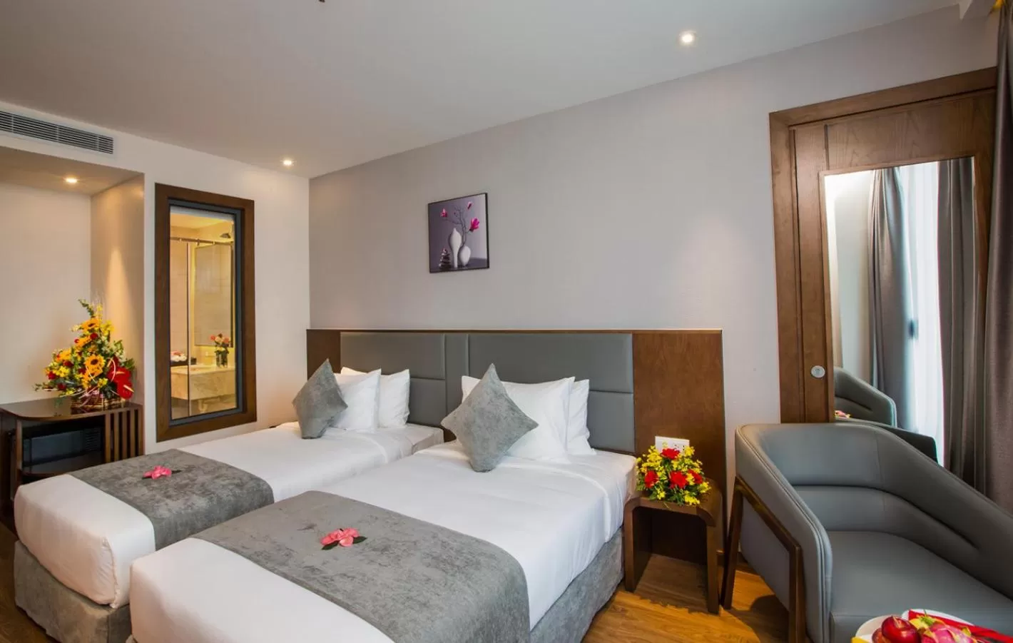 Deluxe Double or Twin Room with Sea View in DTX Hotel Nha Trang