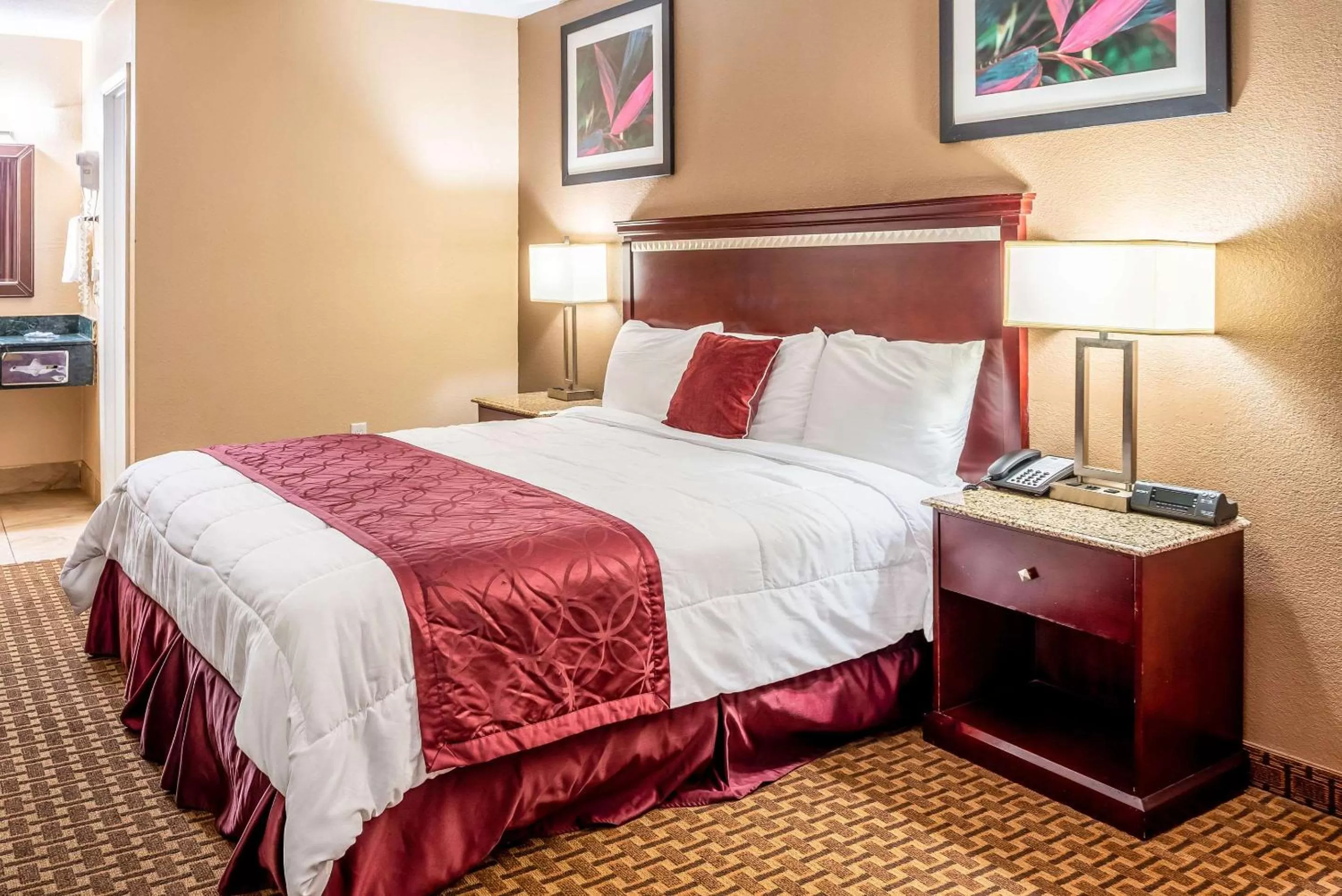 King Room - Non-Smoking in Rodeway Inn Bushnell