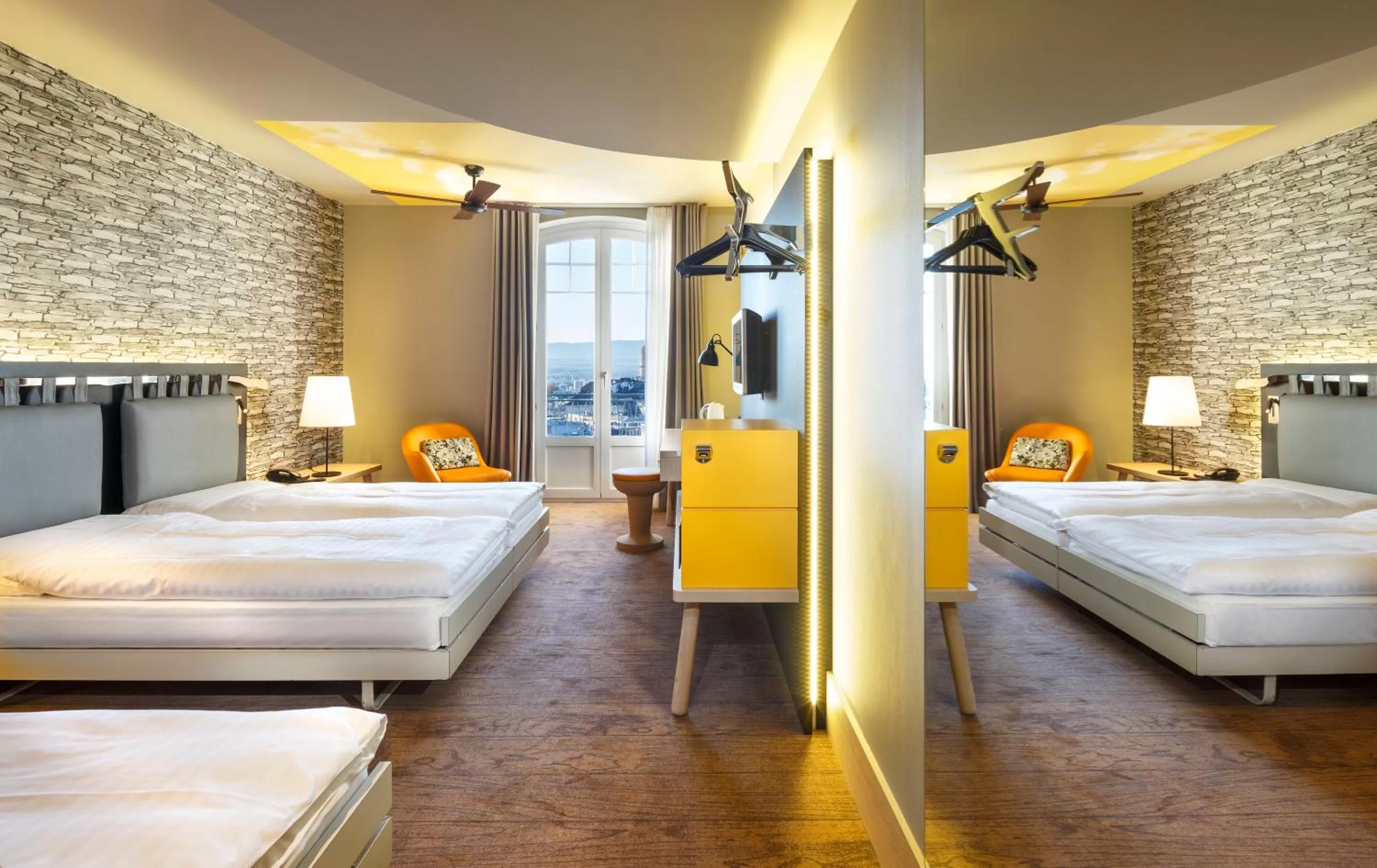 Family Room in Swiss Wine by Fassbind