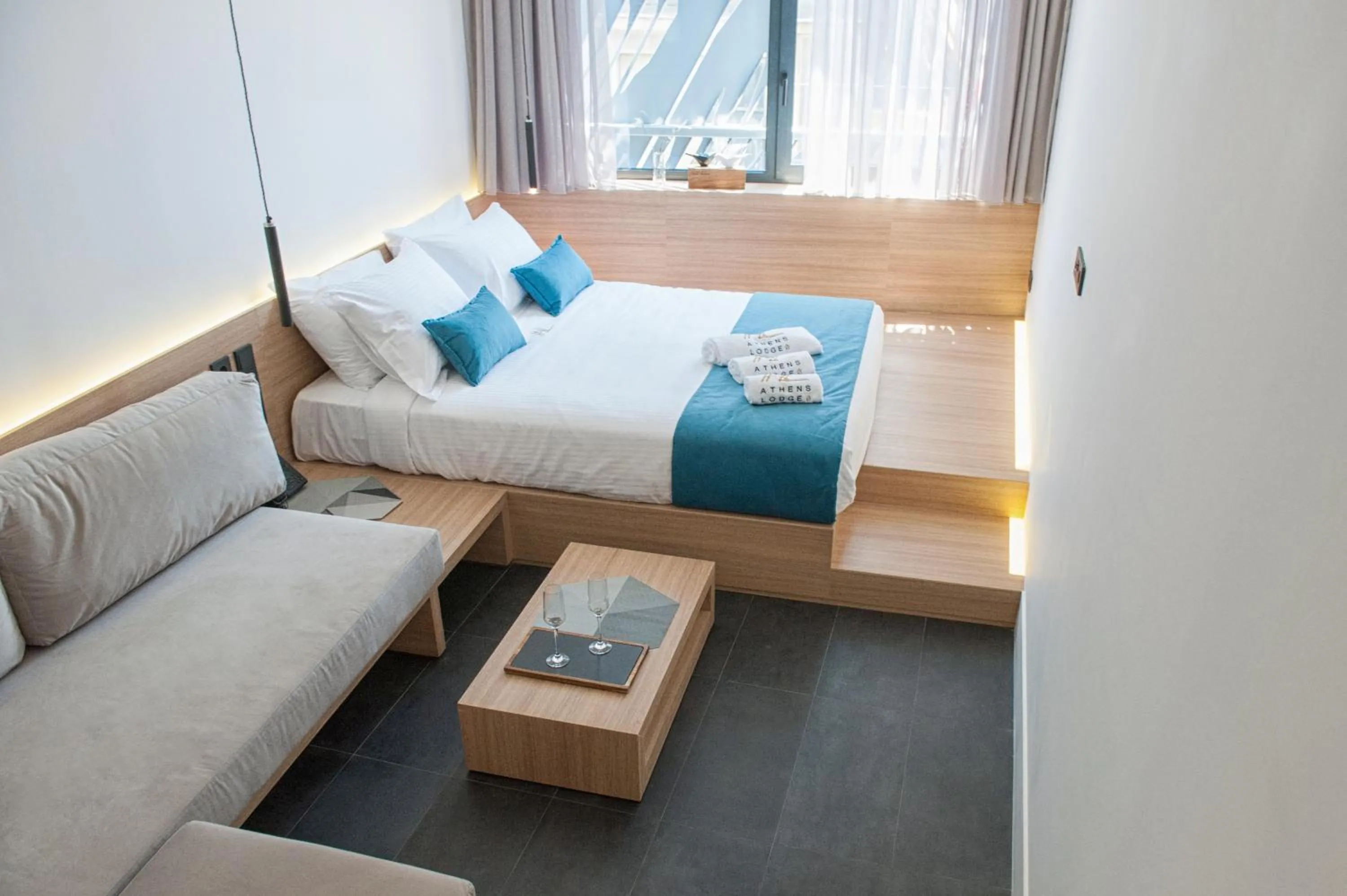 Superior Room Partial Acropolis View in Athens Lodge by Athens Prime Hotels