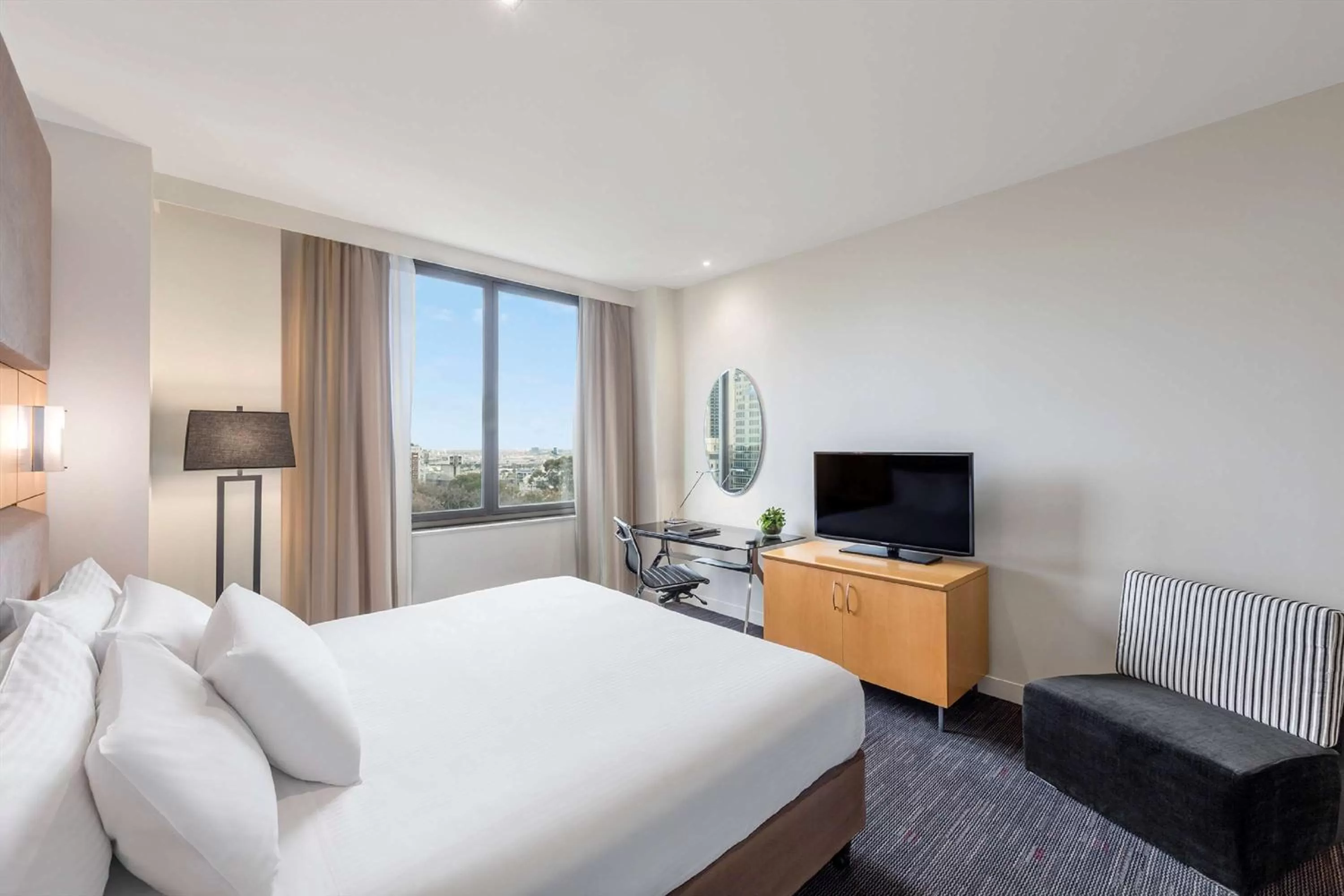 Superior Room with Park View in Radisson On Flagstaff Gardens Melbourne