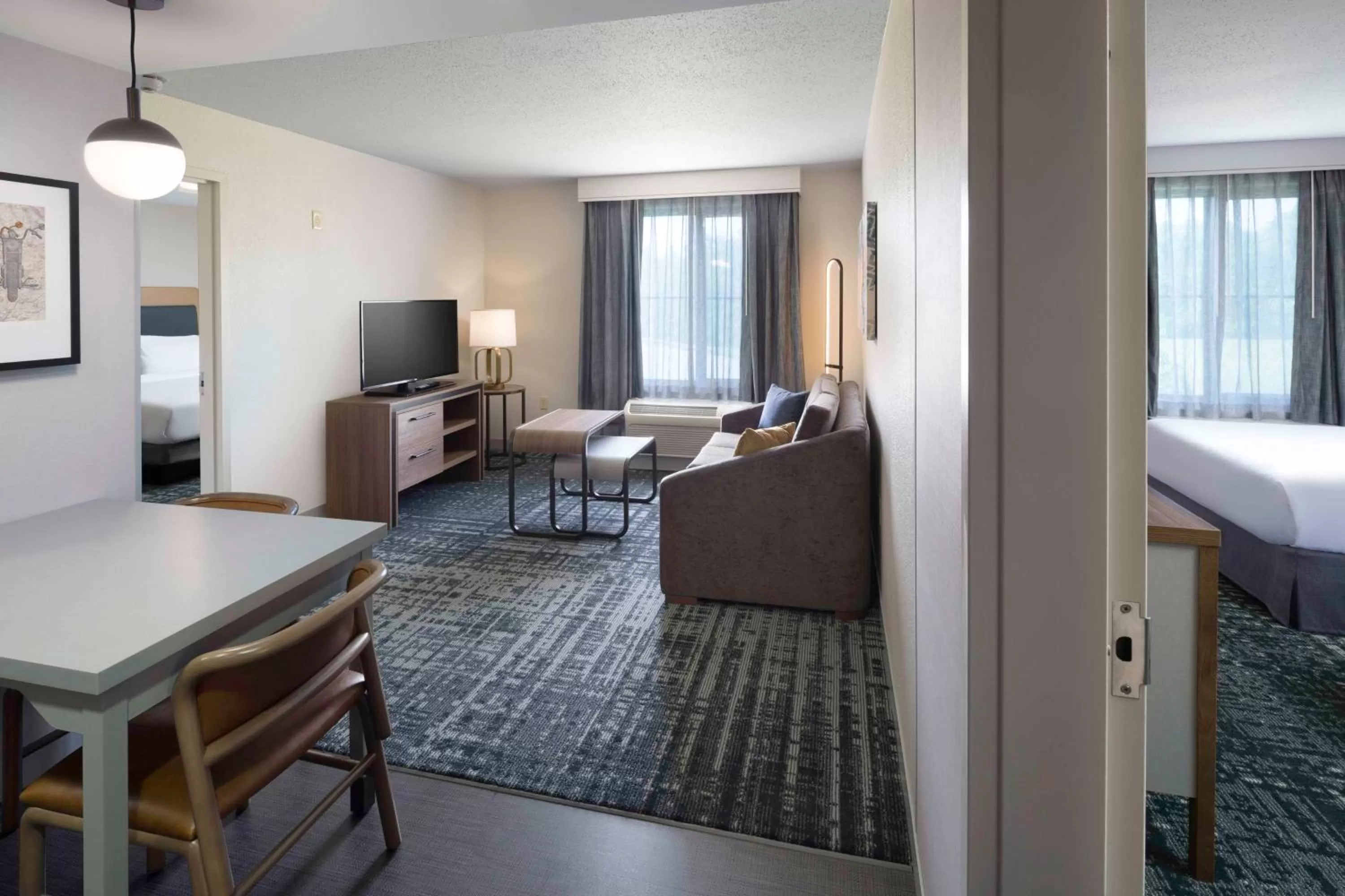 Two Bedroom Suite with One King and Two Queen Beds - Non-Smoking in Homewood Suites by Hilton Newburgh-Stewart Airport