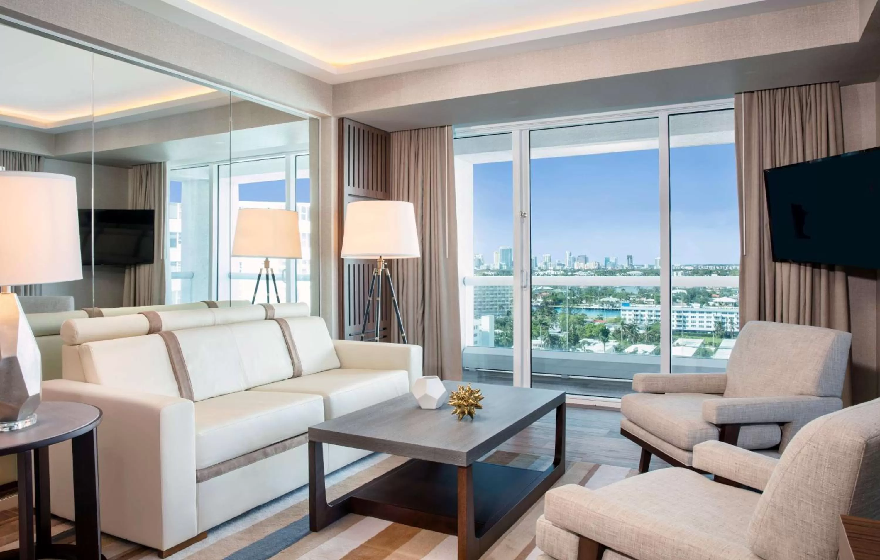 One-Bedroom Suite with Limited View in Conrad Fort Lauderdale Beach
