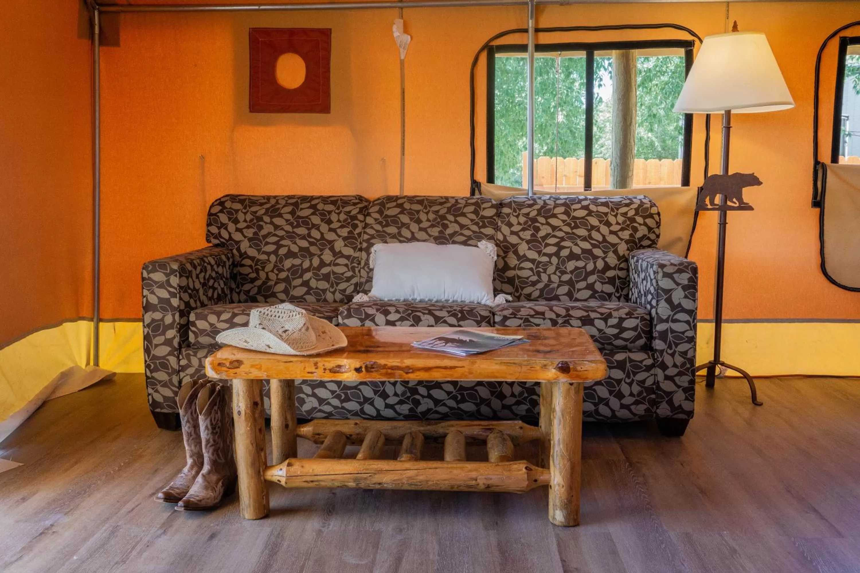 Tent in Teton Peaks Resort