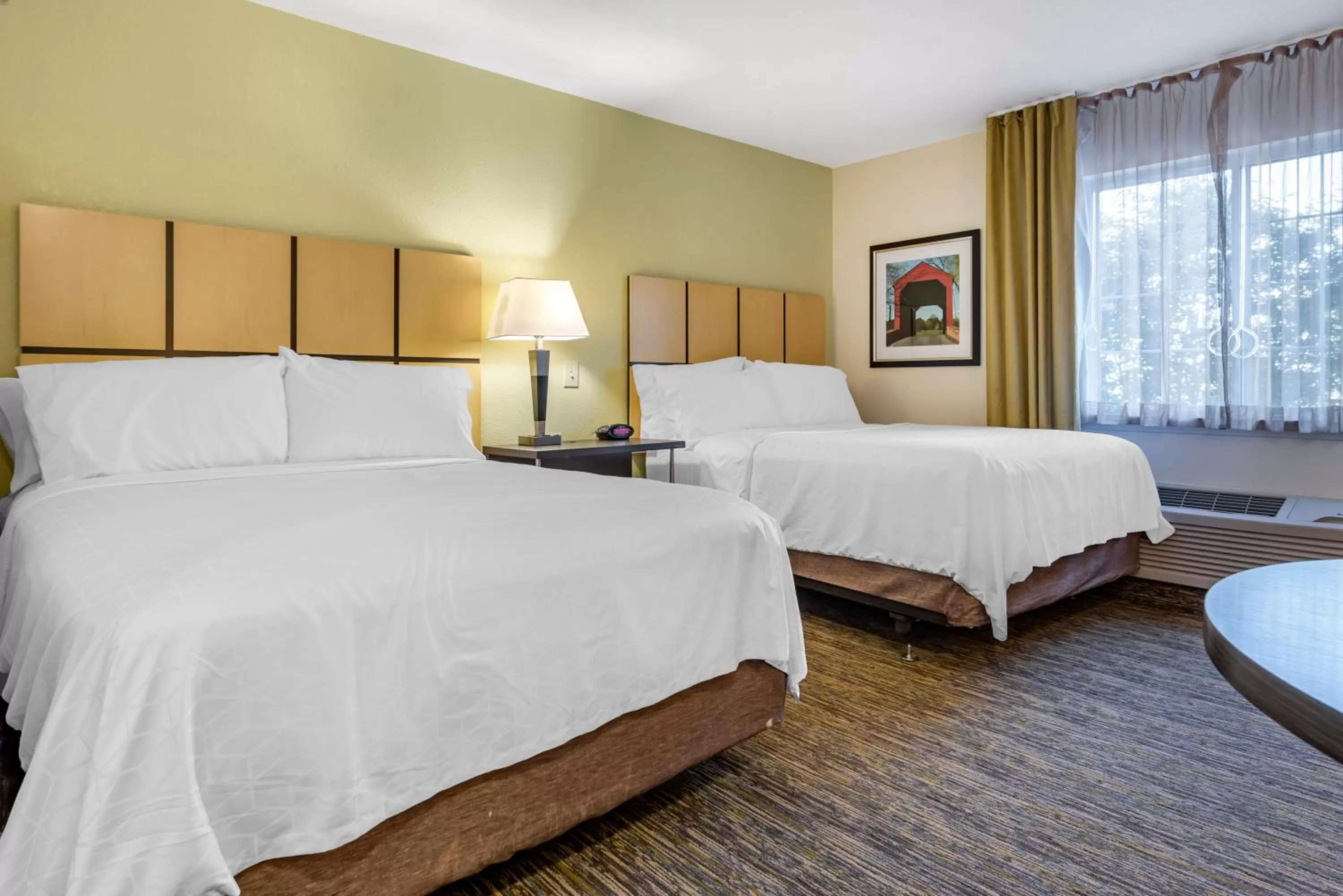 Studio Suite with Two Double Beds and Mobility Accessible Tub in Candlewood Suites Alabaster by IHG