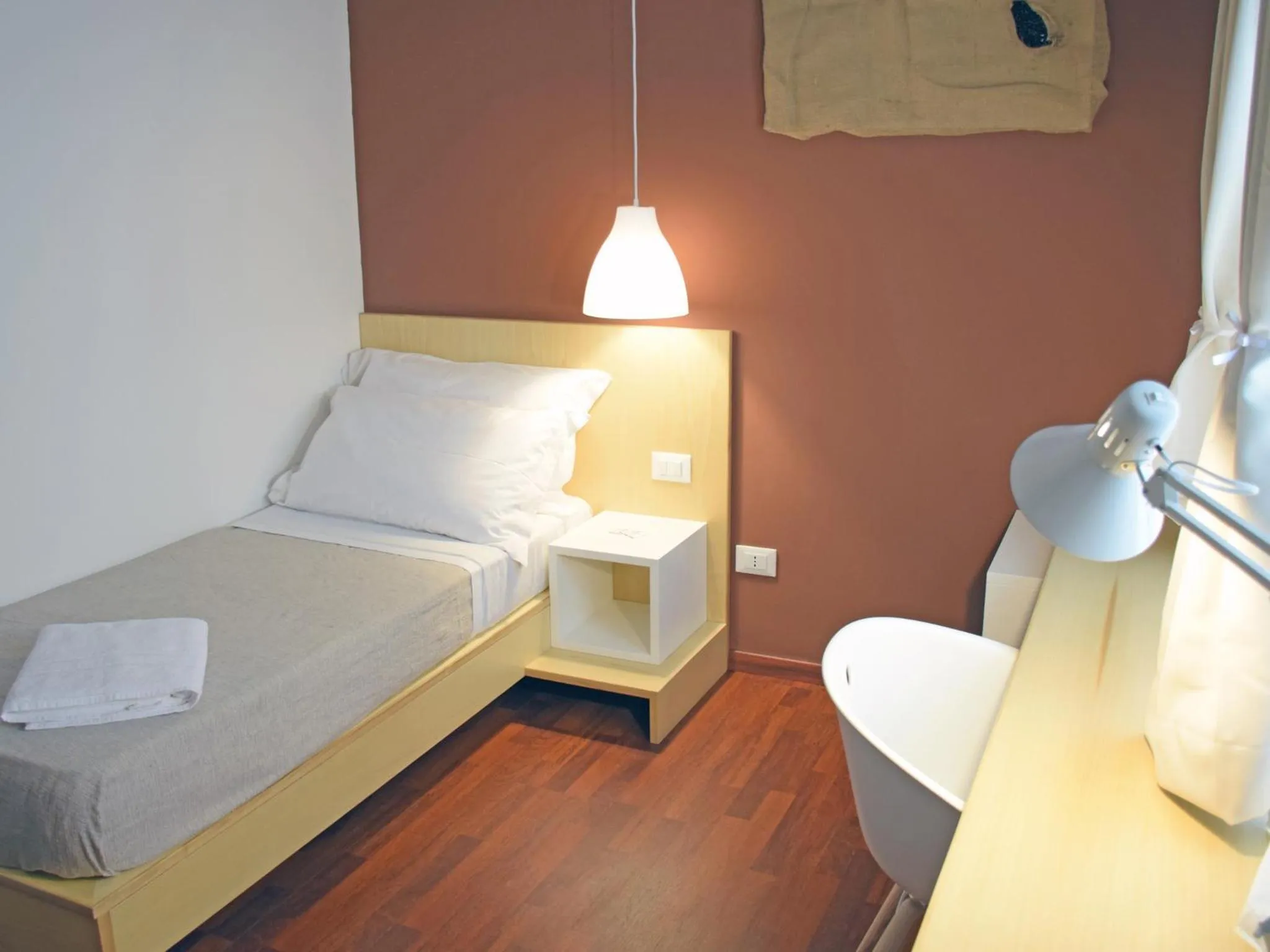 Photo of the whole room, Bed in Bio Hotel Palermo