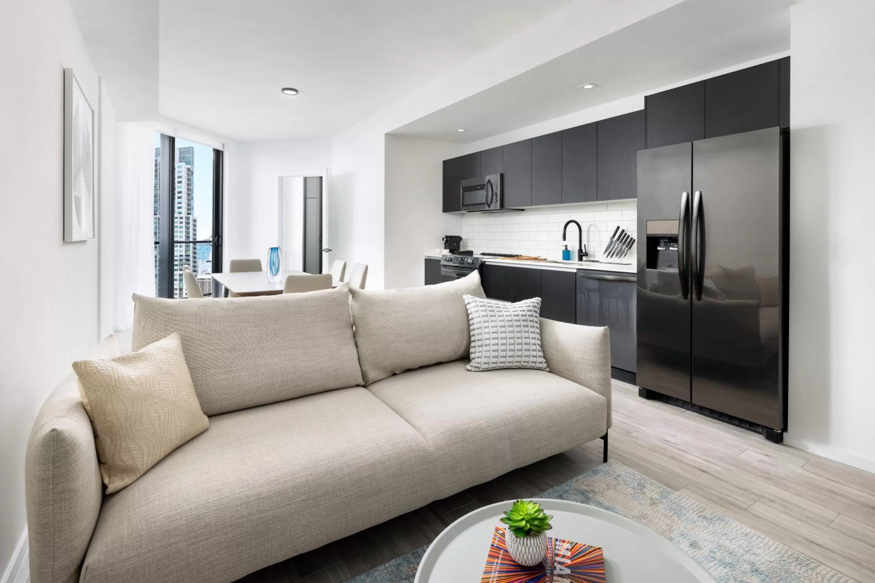 Ocean View One Bedroom Suite with King Bed in The Elser Hotel Miami - An All-Suite Hotel