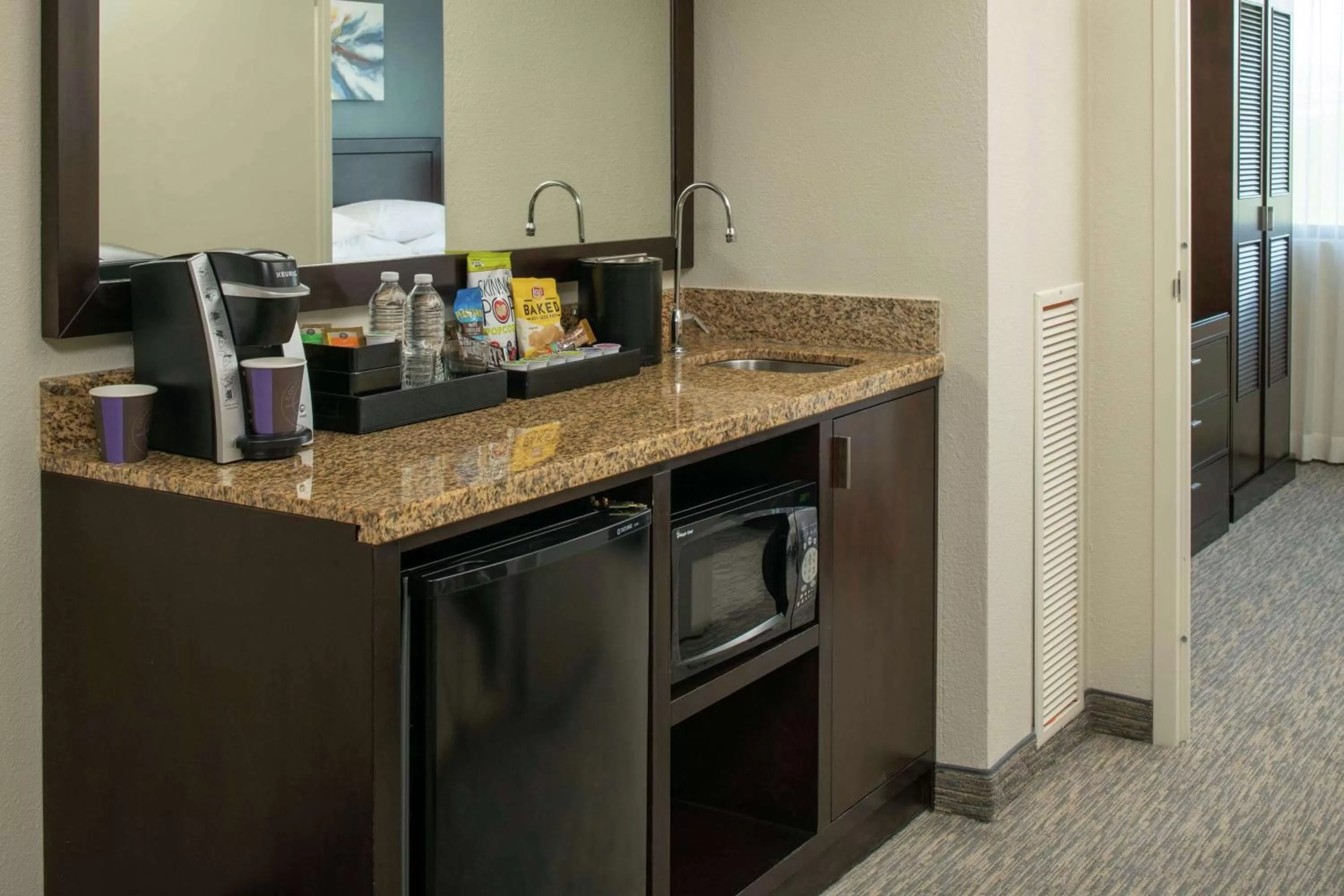 Premium Suite with Two Double Beds and Sofa Bed in Embassy Suites By Hilton Seattle - Tacoma International Airport