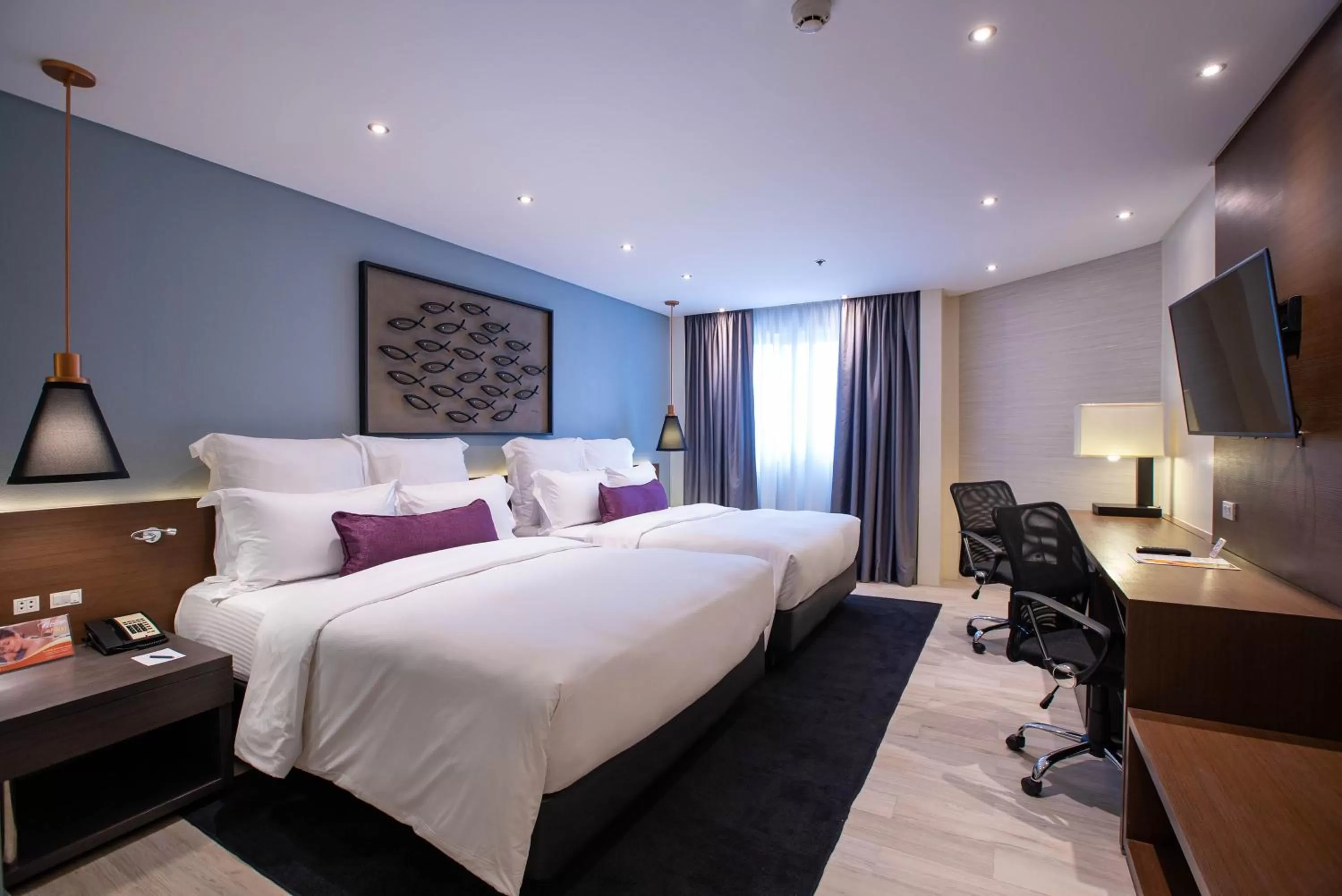 Adagio Deluxe Twin Room  in Coro Hotel