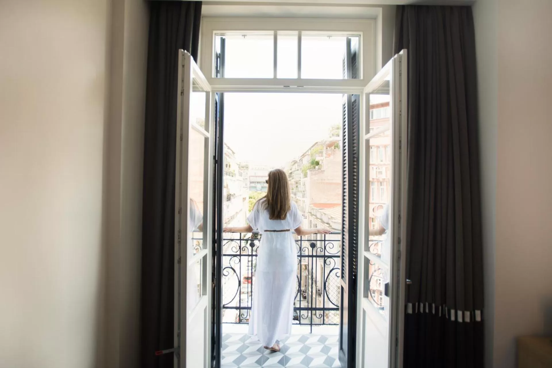 Comfort Double Room with City View in Antigon Urban Chic Hotel, Thessaloniki