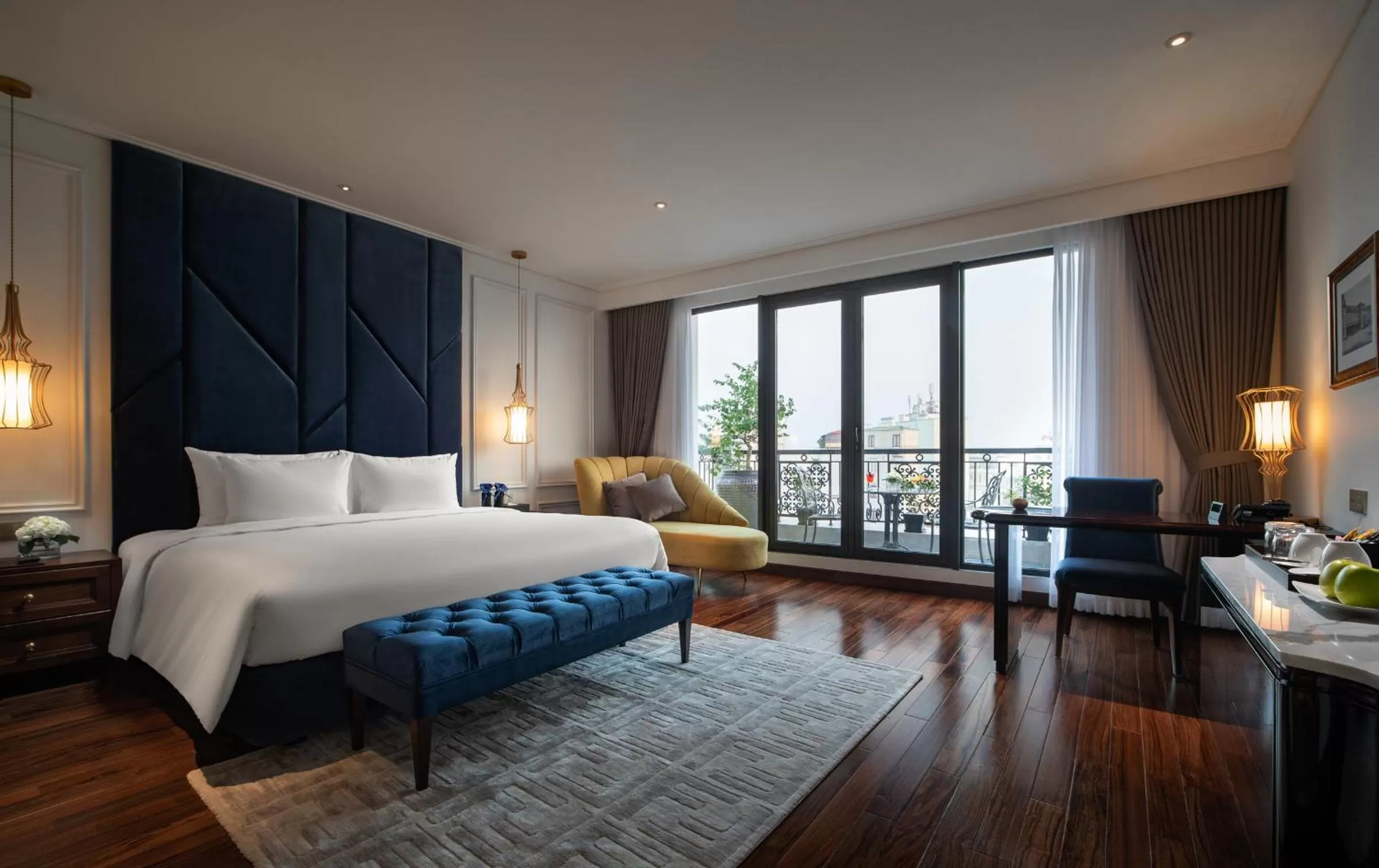 Soleil Suite Room with Balcony in Soleil Boutique Hotel Hanoi