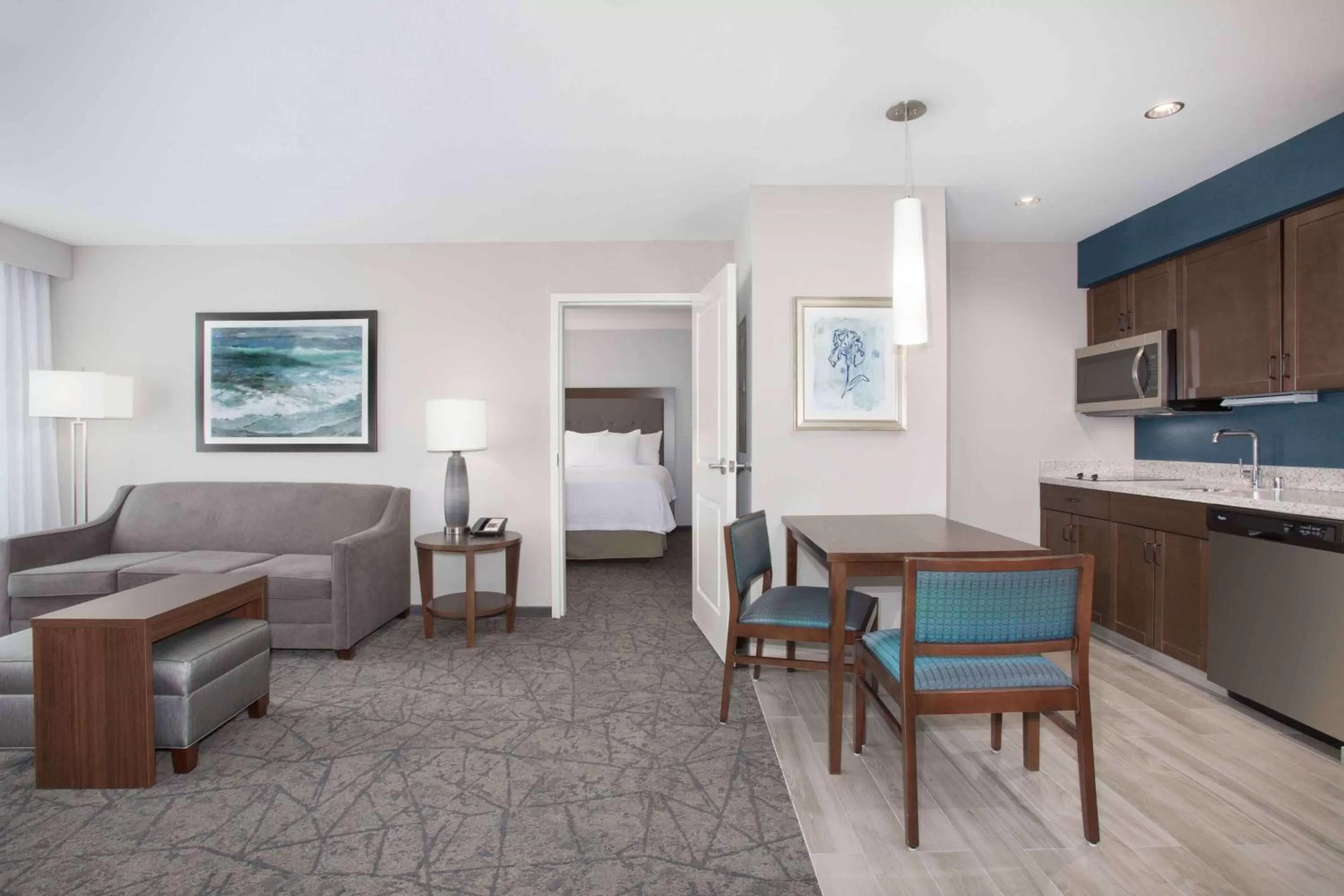 One-Bedroom Queen Suite with Two Queen Beds - Non-Smoking in Homewood Suites By Hilton Las Vegas City Center