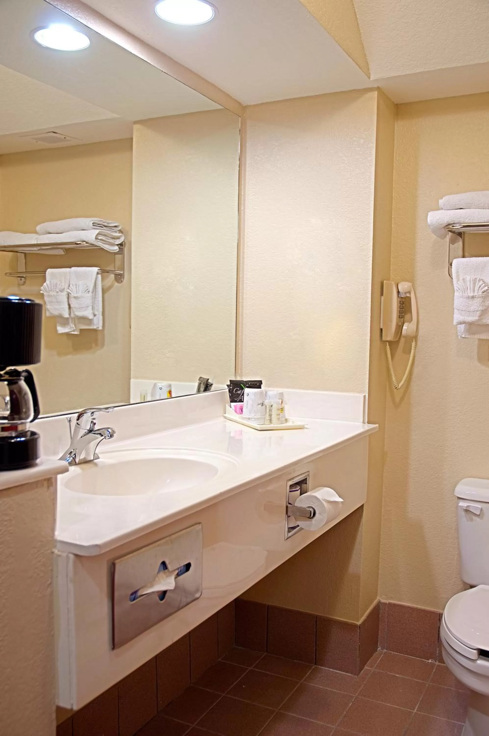Deluxe King Suite - Disabiilty Access - Non-Smoking in Super 8 by Wyndham Irving/DFW Apt/North