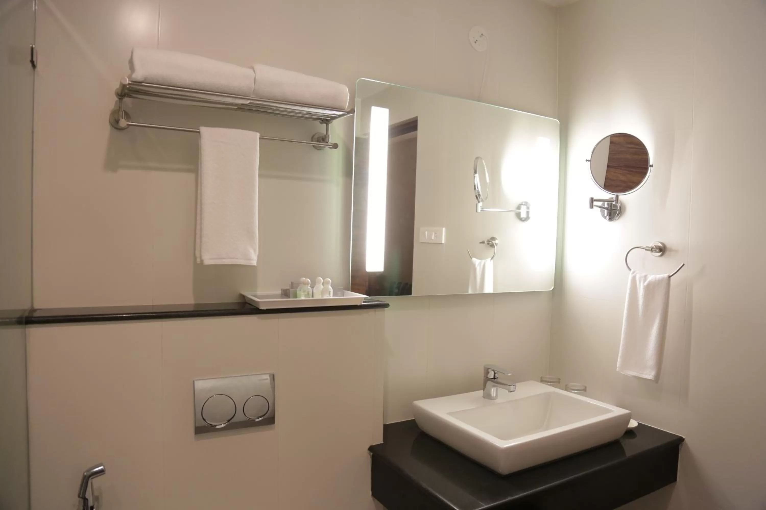 Bathroom in Rangalaya Royal