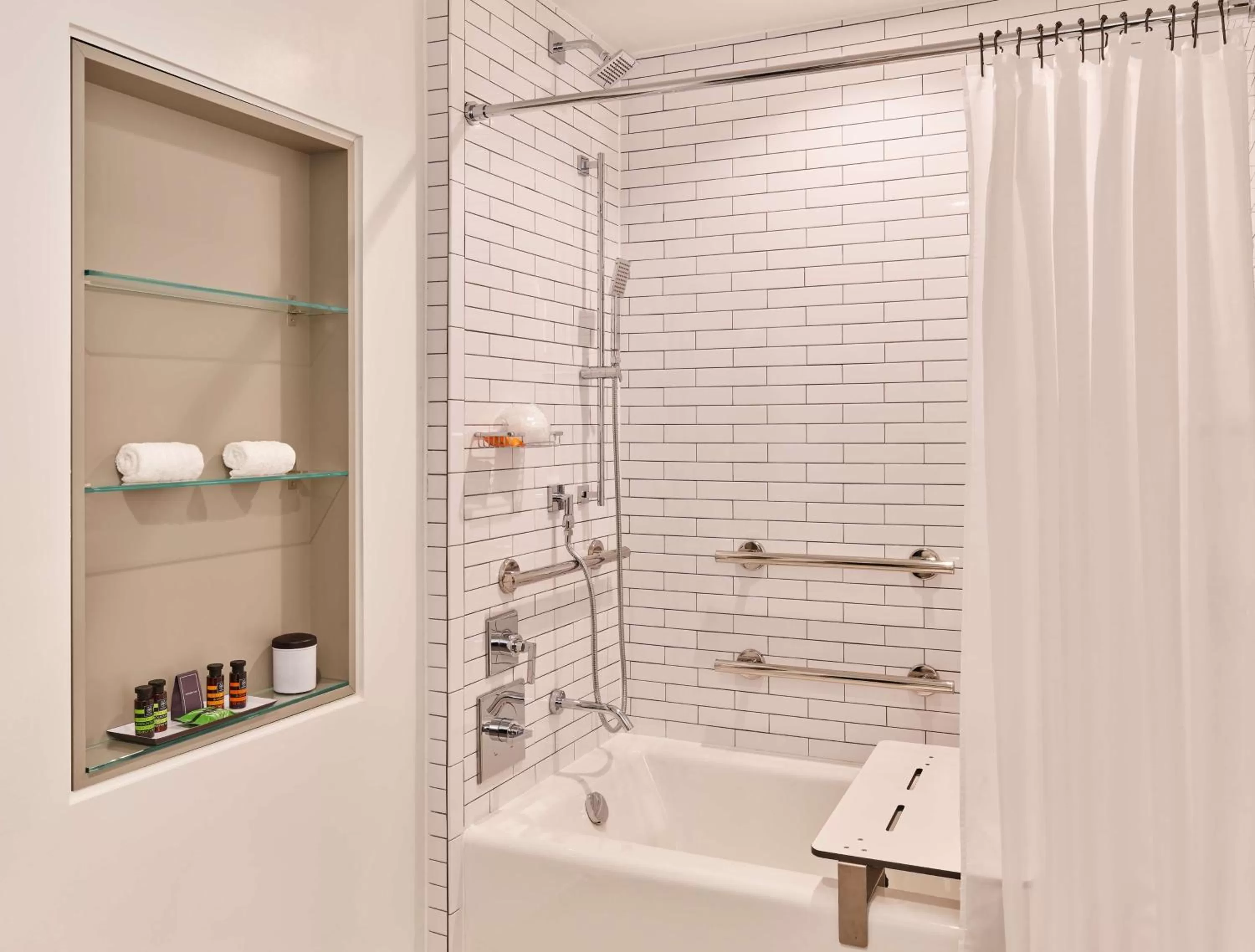 Premium Queen Room with Two Queen Beds and Bath Tub - City View/Disability Access in Canopy By Hilton Washington DC Bethesda North