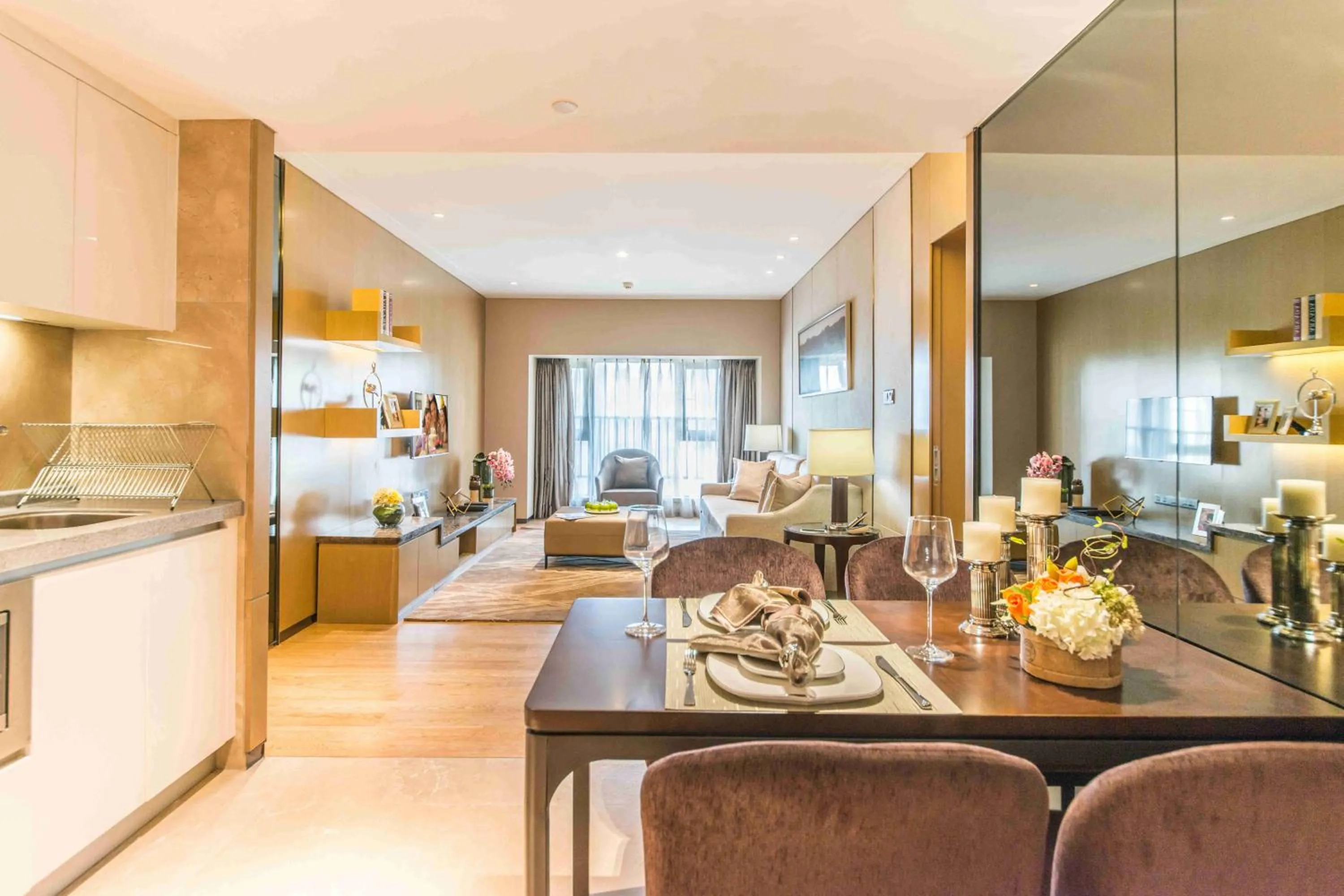 Executive One-Bedroom Apartment in Somerset Grandview Shenzhen