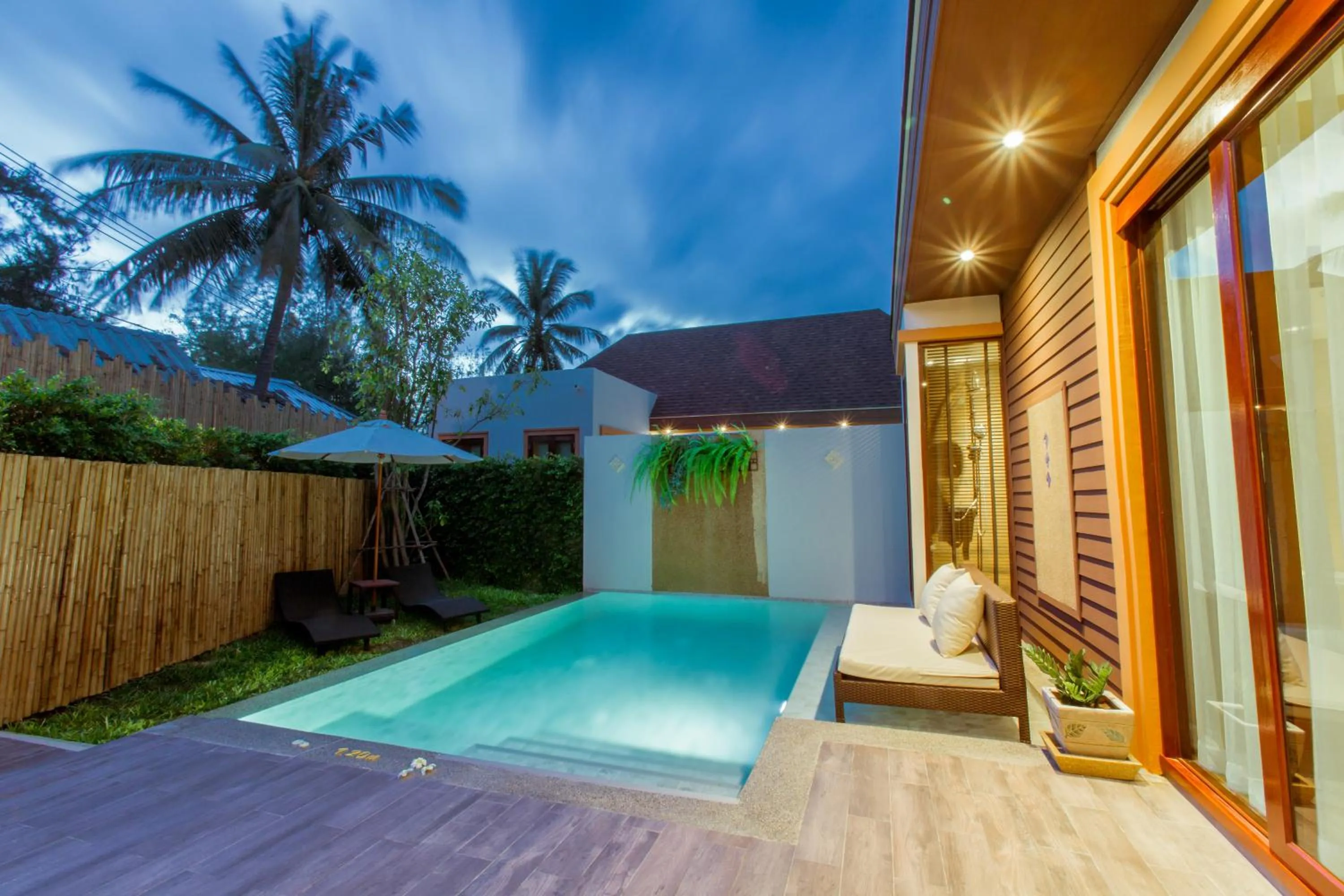 Villa with Private Pool in Triple Tree Beach Resort