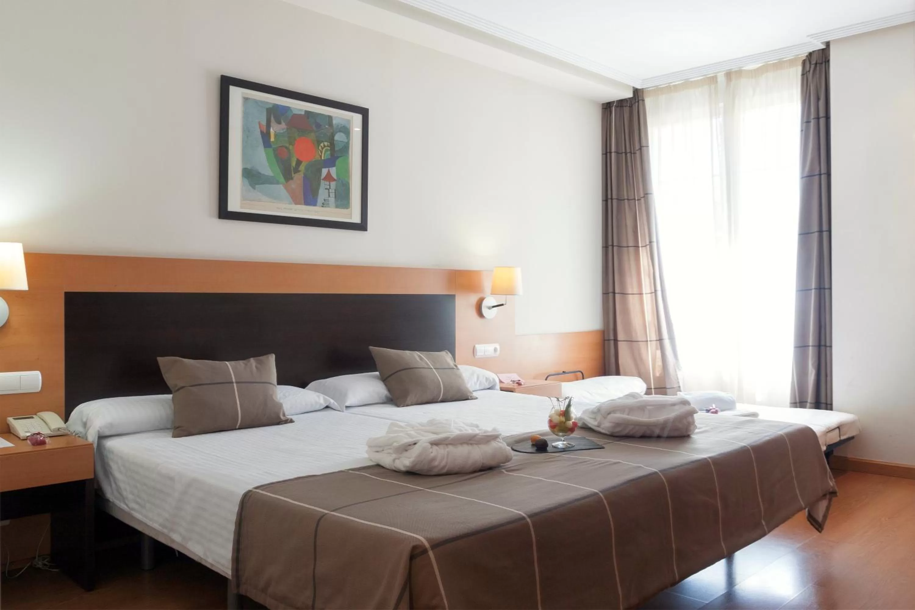 Double or Twin Room with Extra Bed (2 Adults + 1 Child) in FC Infantas de León