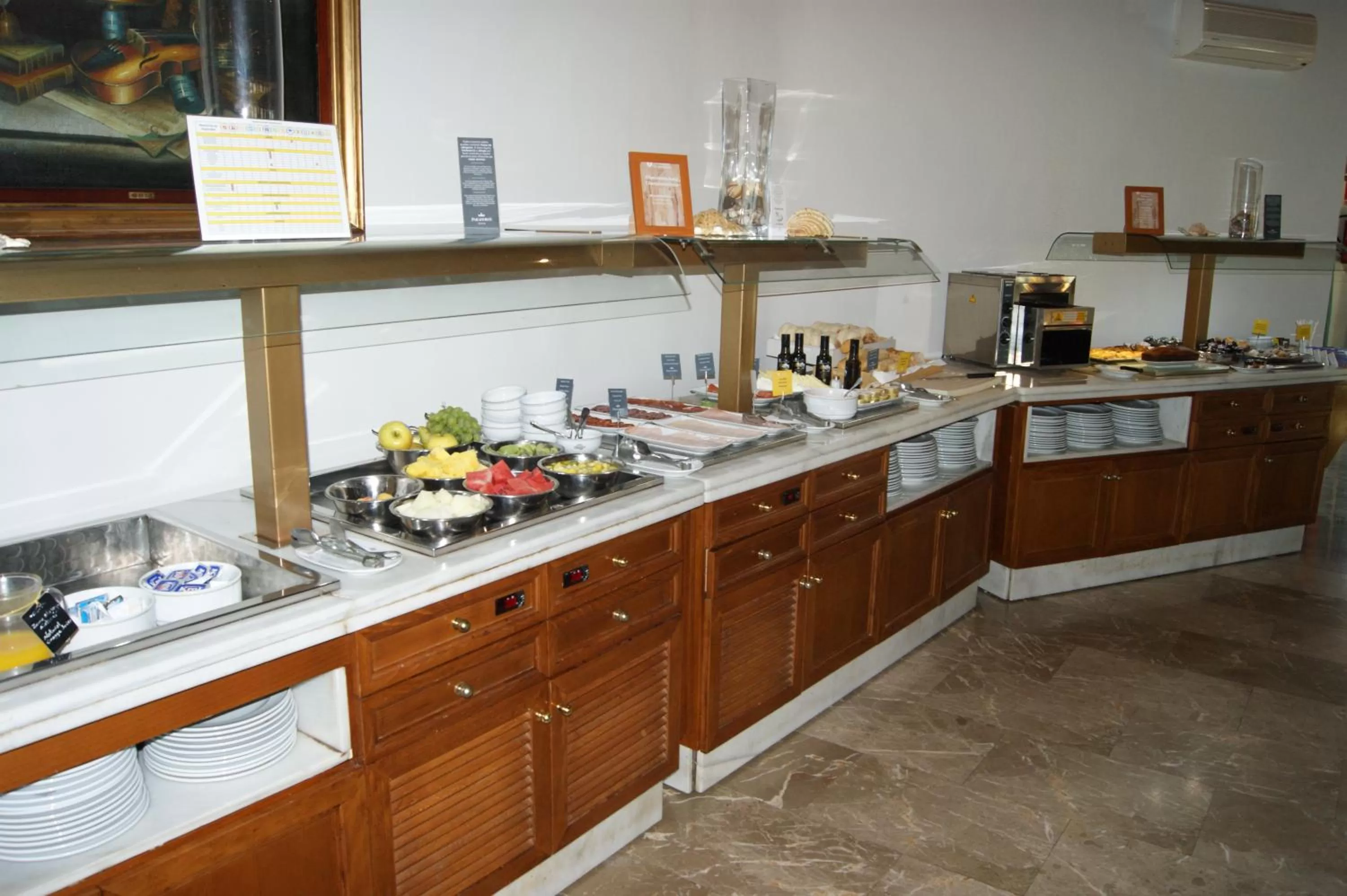 Food and drinks in Parador de Melilla