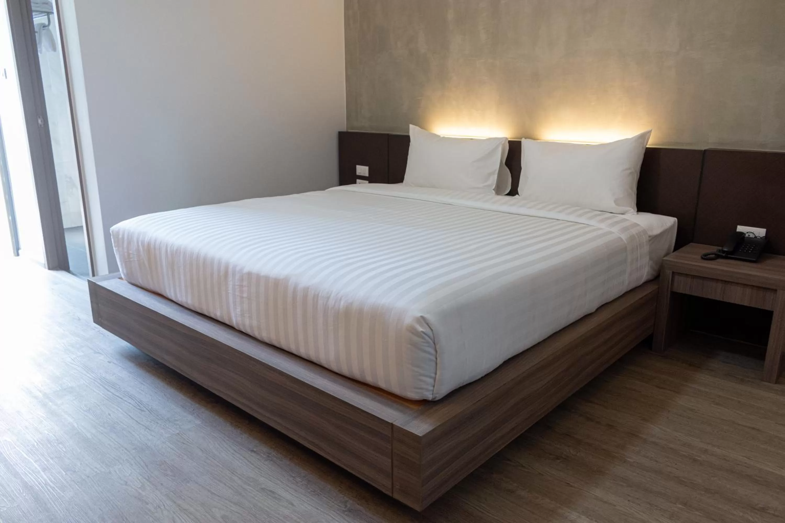 Deluxe King Room in โรงแรมดับเบิ้ลดี ปากเกร็ด Double D hotel